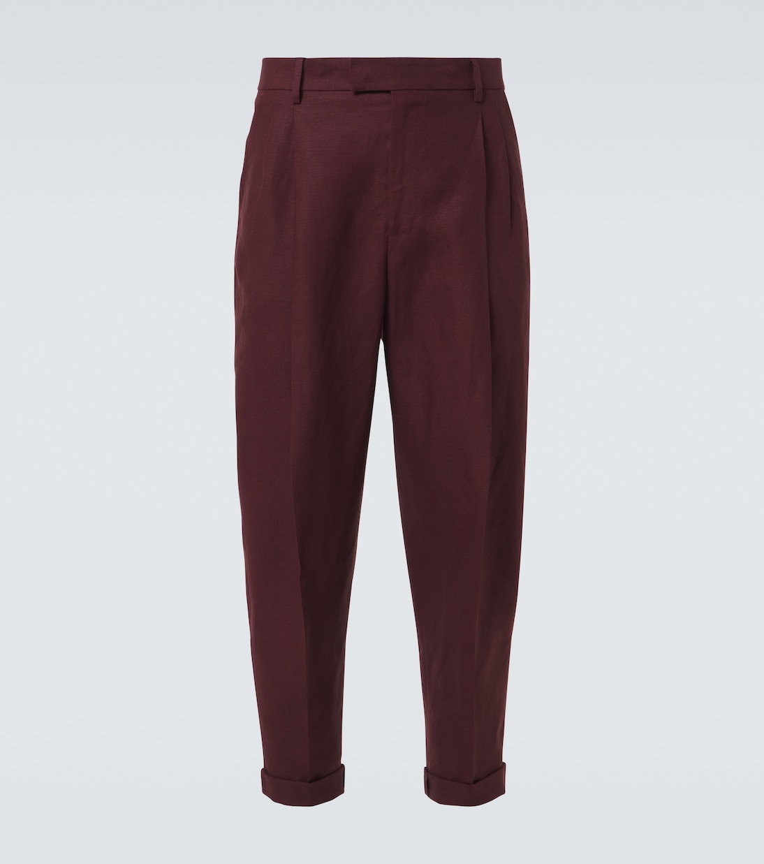 Pantalon tapered en lin | Dolce&Gabbana