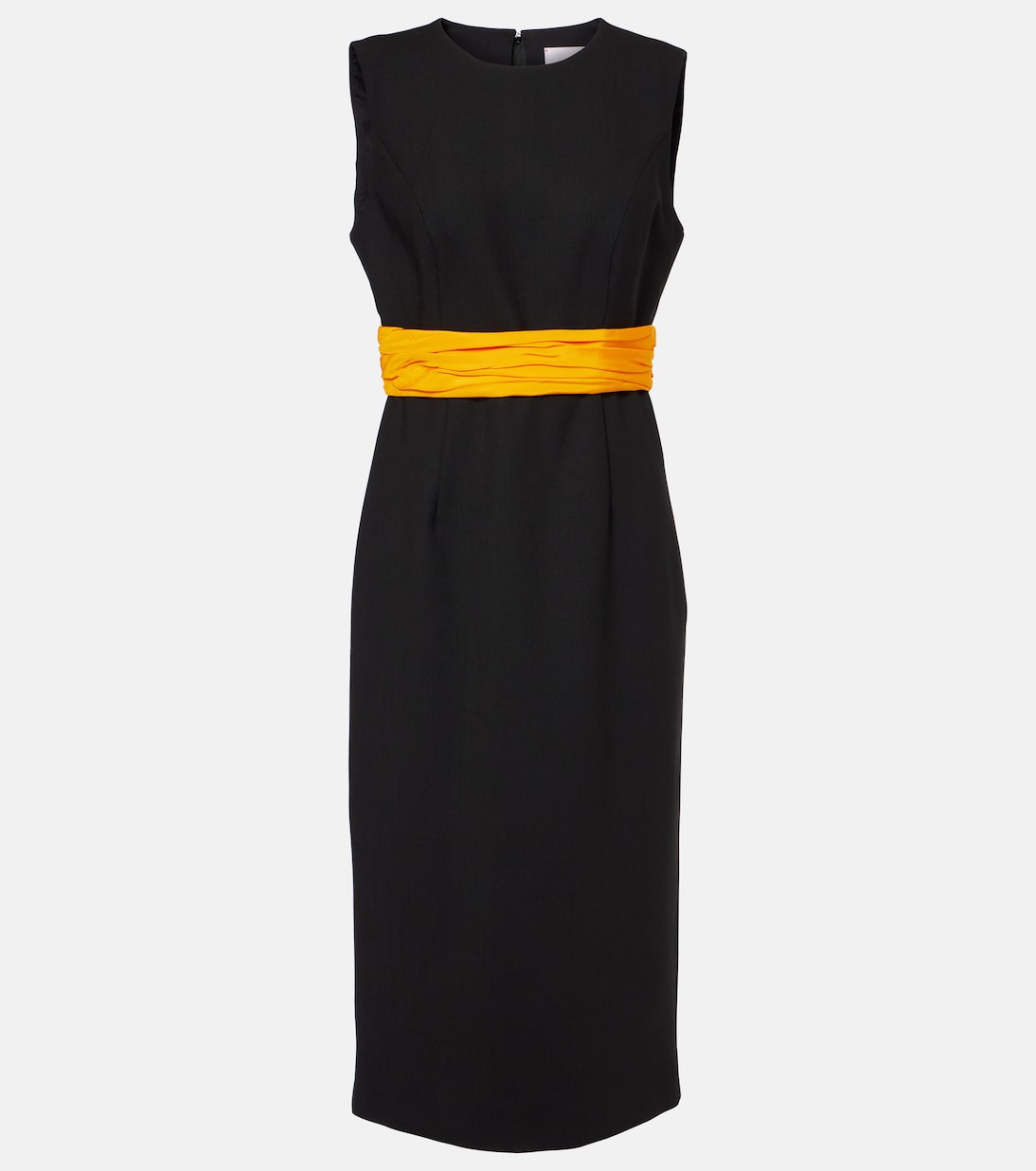 Vestido de Cocktail en Lana de Carolina Herrera para Jóvenes Modernos