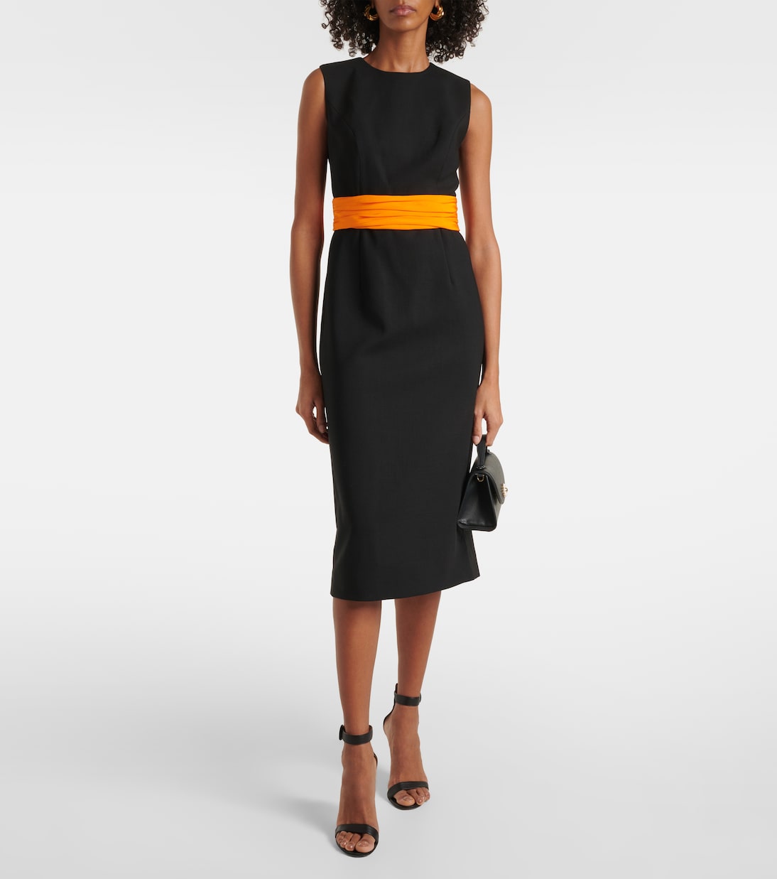 Vestido de Cocktail en Lana de Carolina Herrera para Jóvenes Modernos
