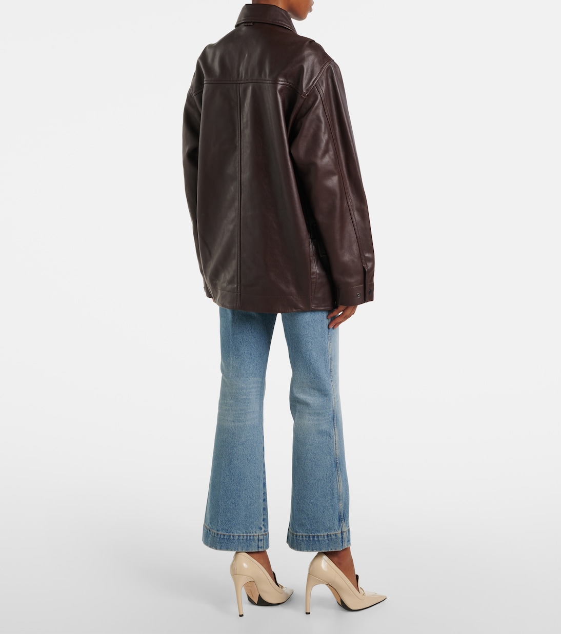 Veste Chore en cuir | Victoria Beckham