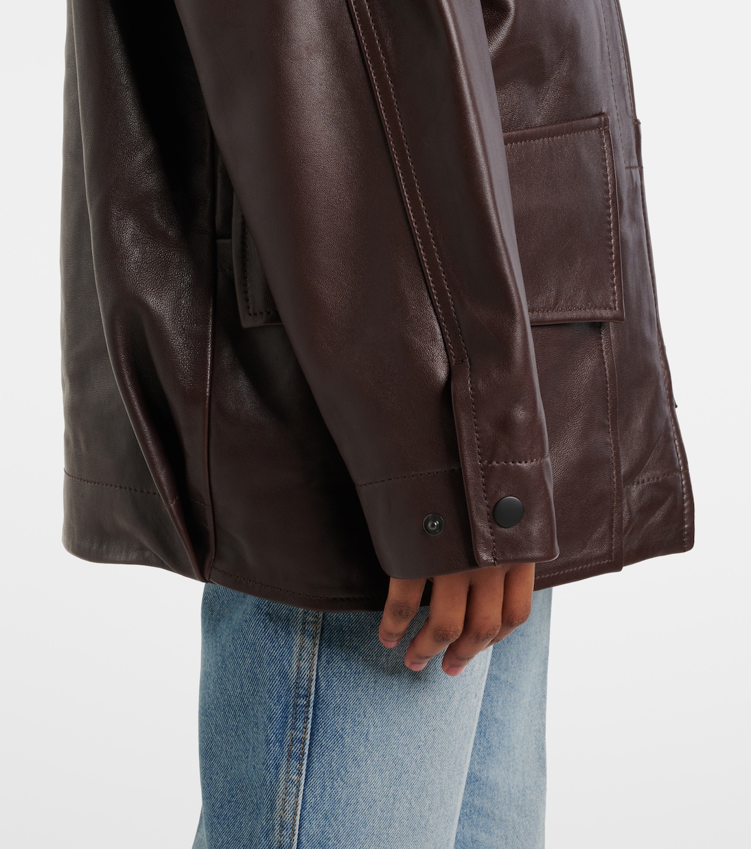 Veste Chore en cuir | Victoria Beckham