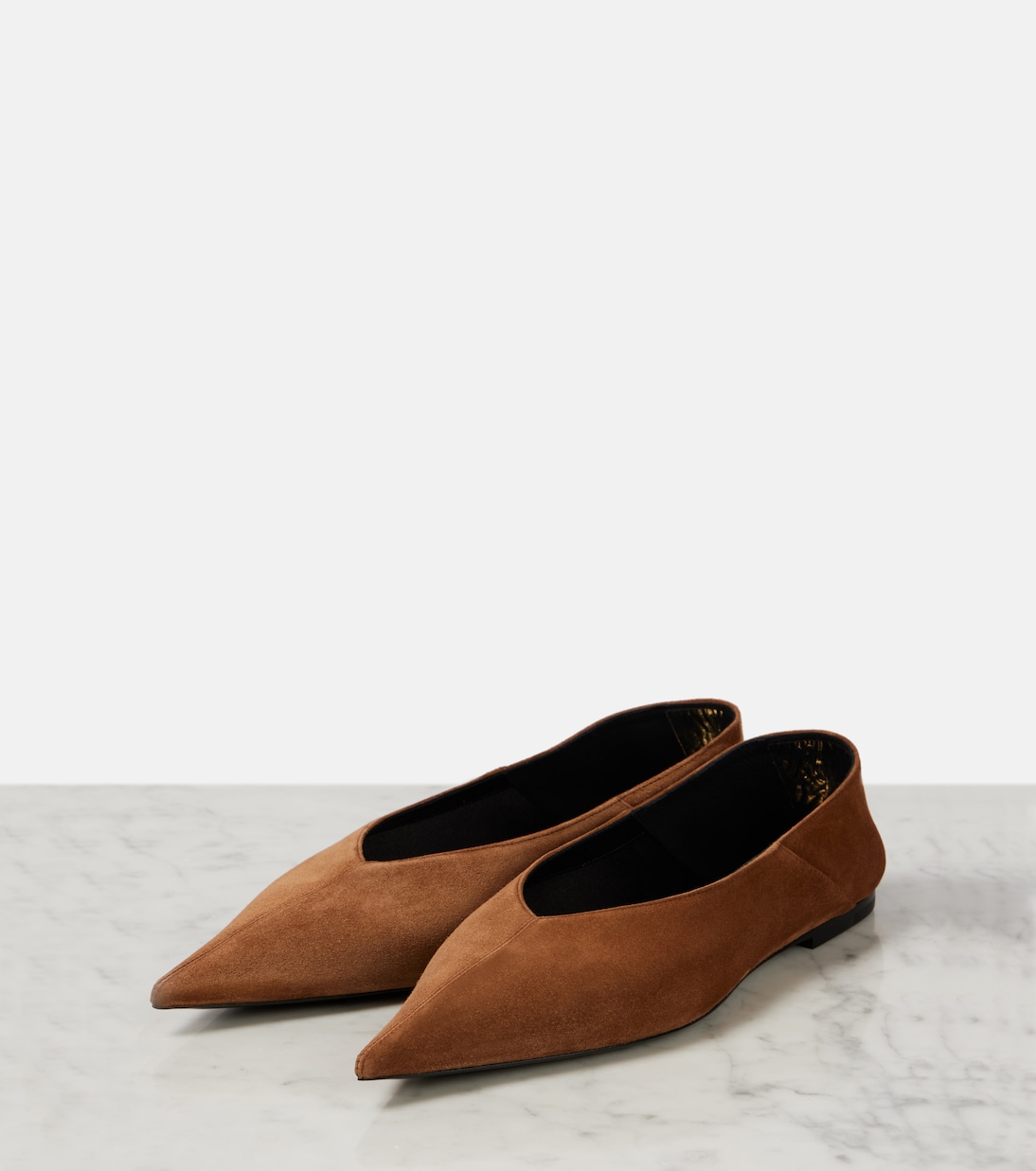 Ballerine Nour in suede | Saint Laurent
