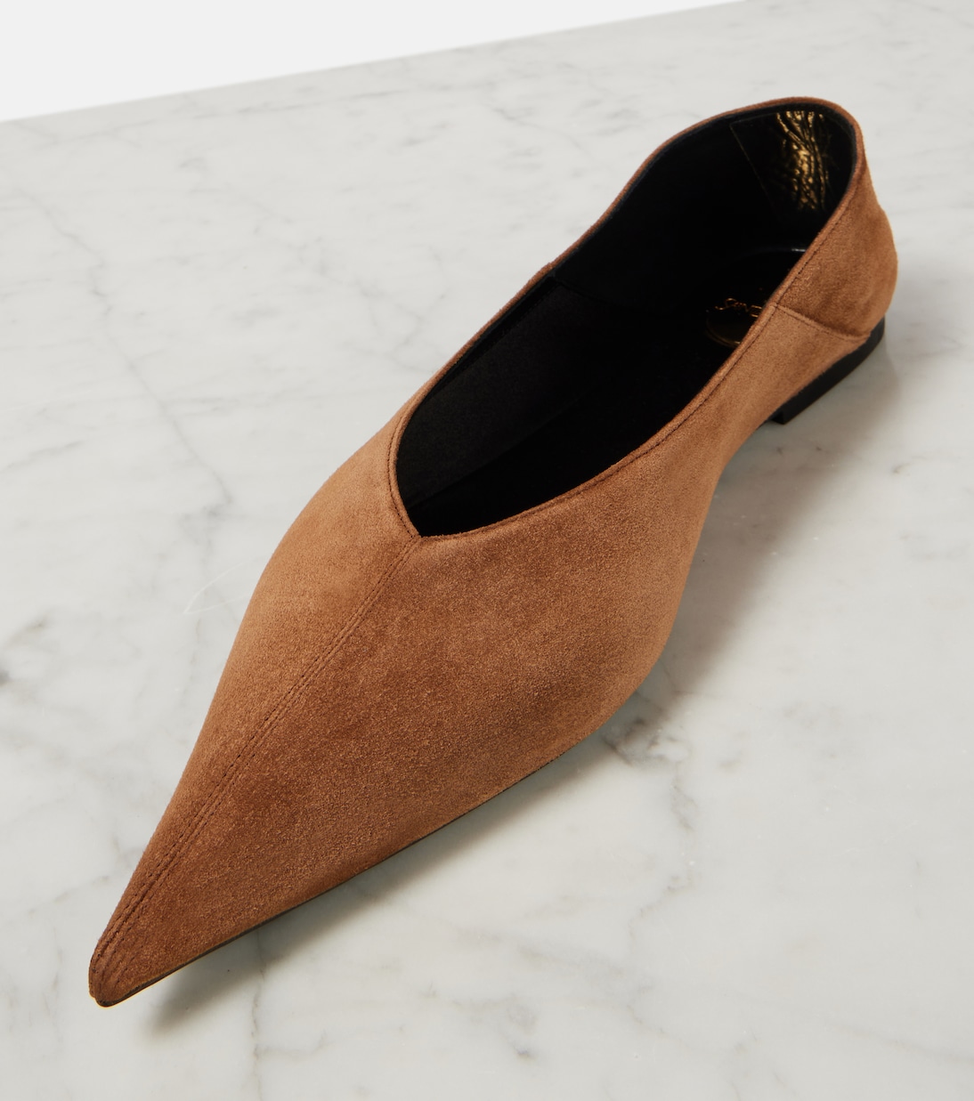 Ballerine Nour in suede | Saint Laurent