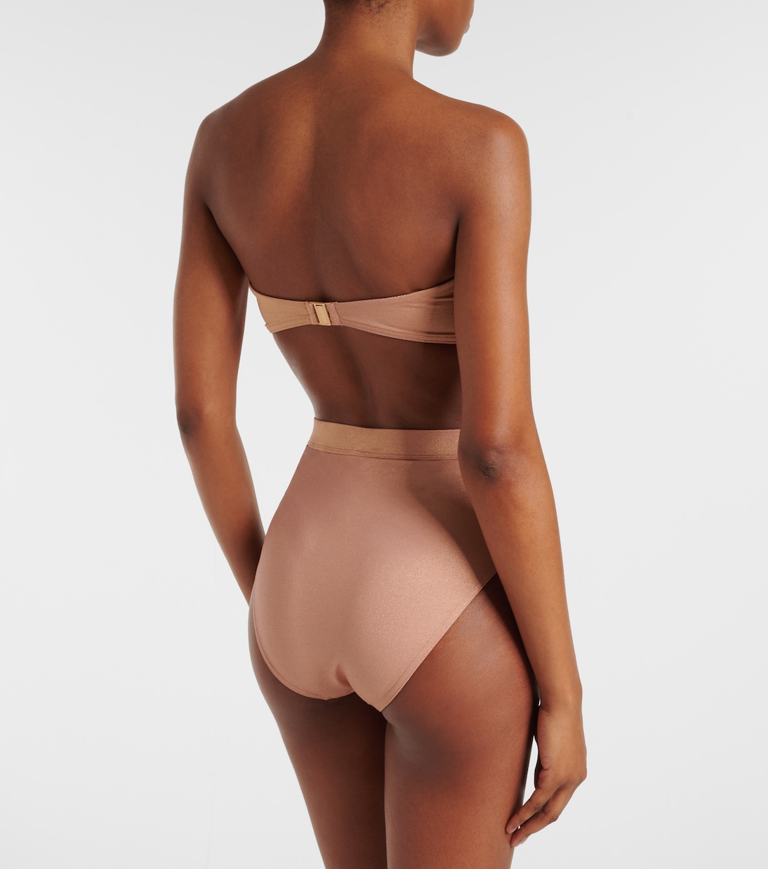 Everley lamé bikini bottoms | Zimmermann