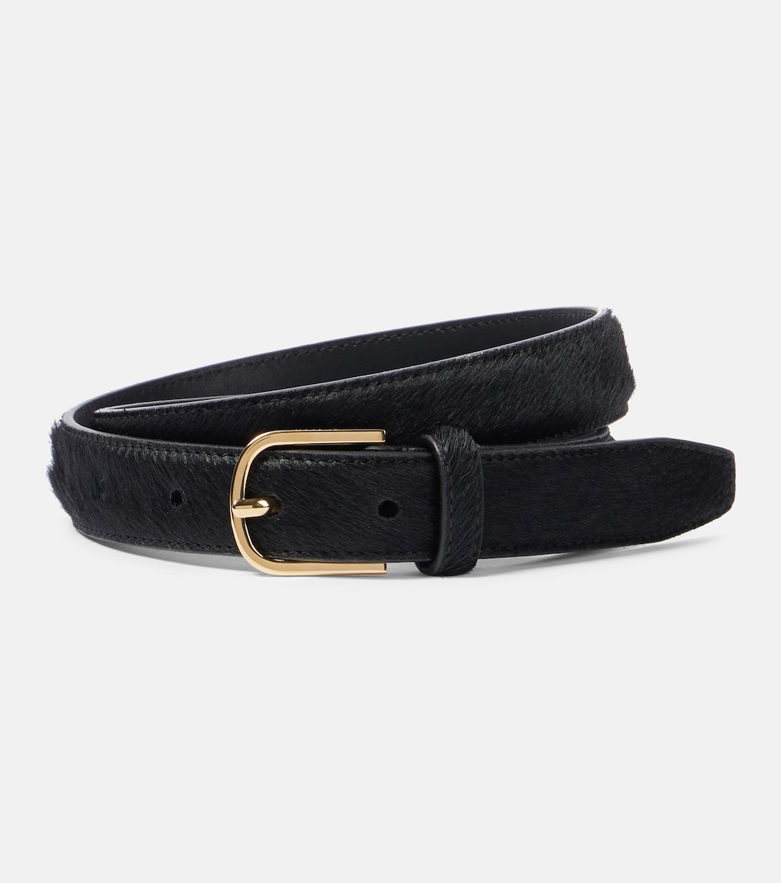 Ceinture en cuir façon poulain | Toteme