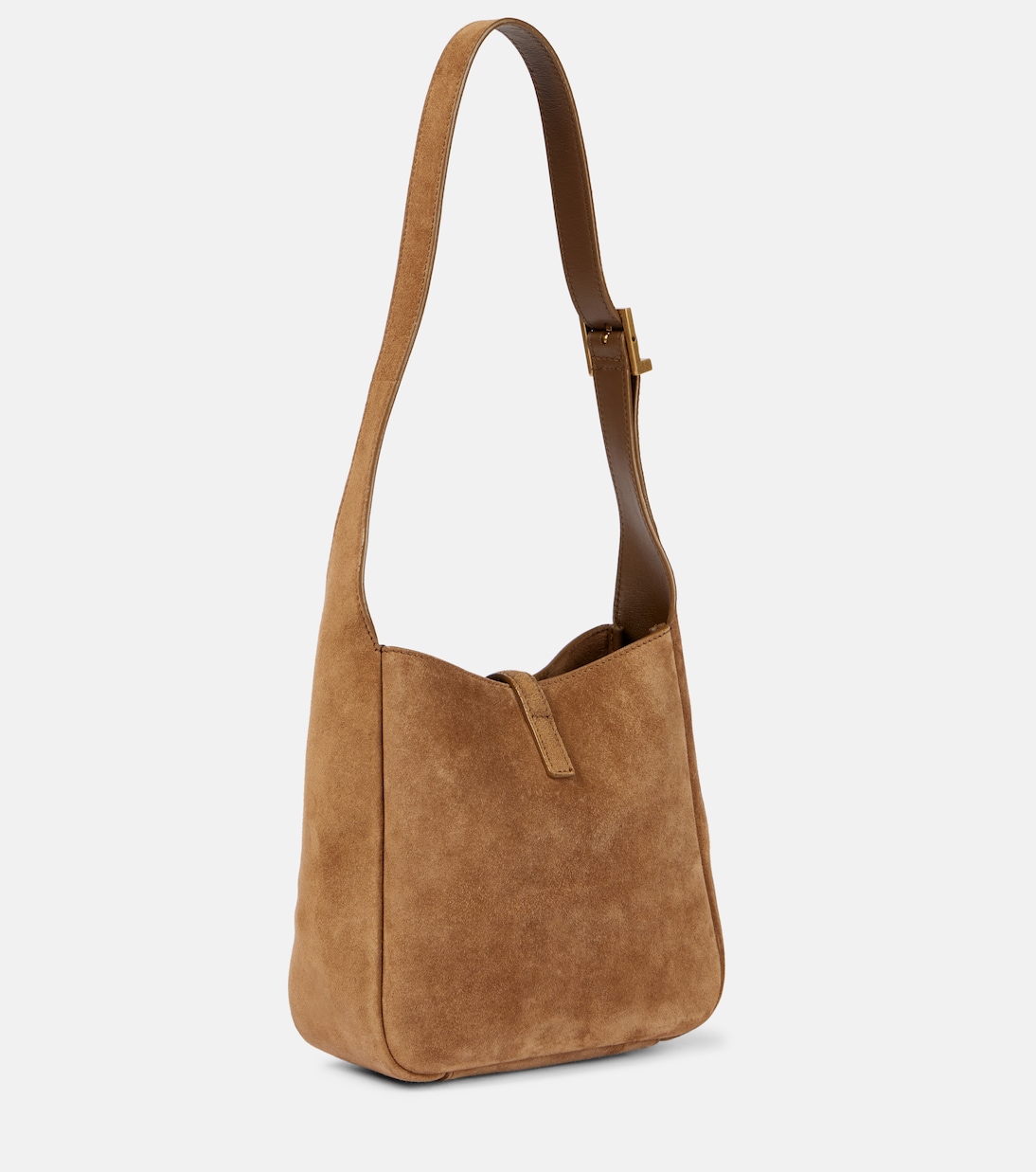 Le 5 à 7 Supple Baby suede shoulder bag | Saint Laurent
