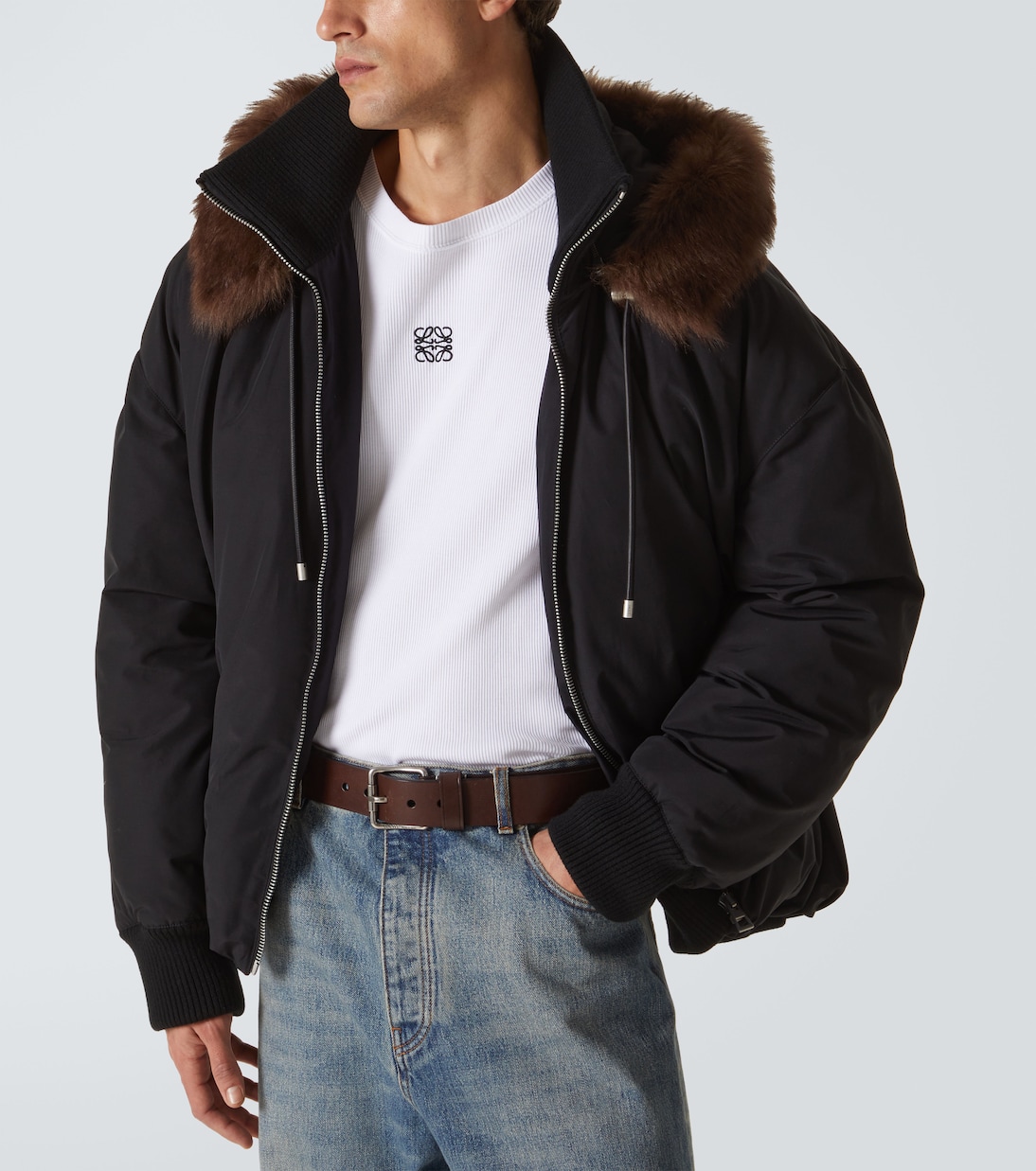 Gürtel Roller Curve aus Leder | Loewe