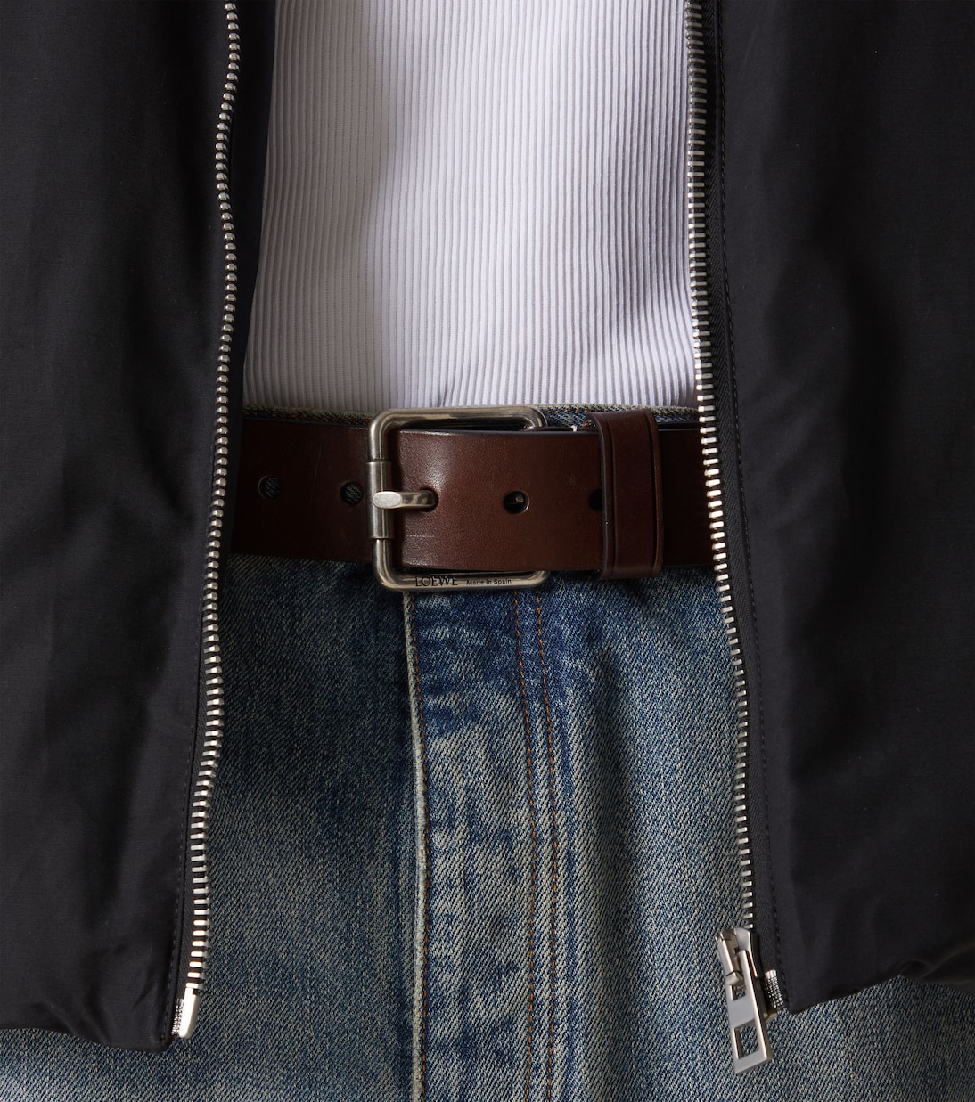 Gürtel Roller Curve aus Leder | Loewe