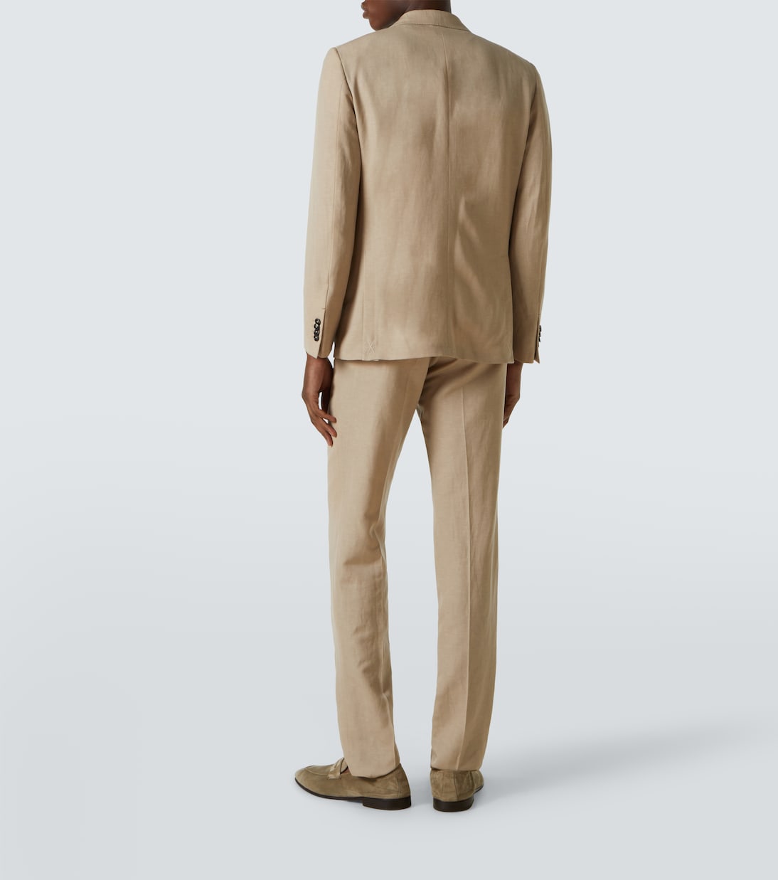 Trofeo wool and linen suit | Zegna