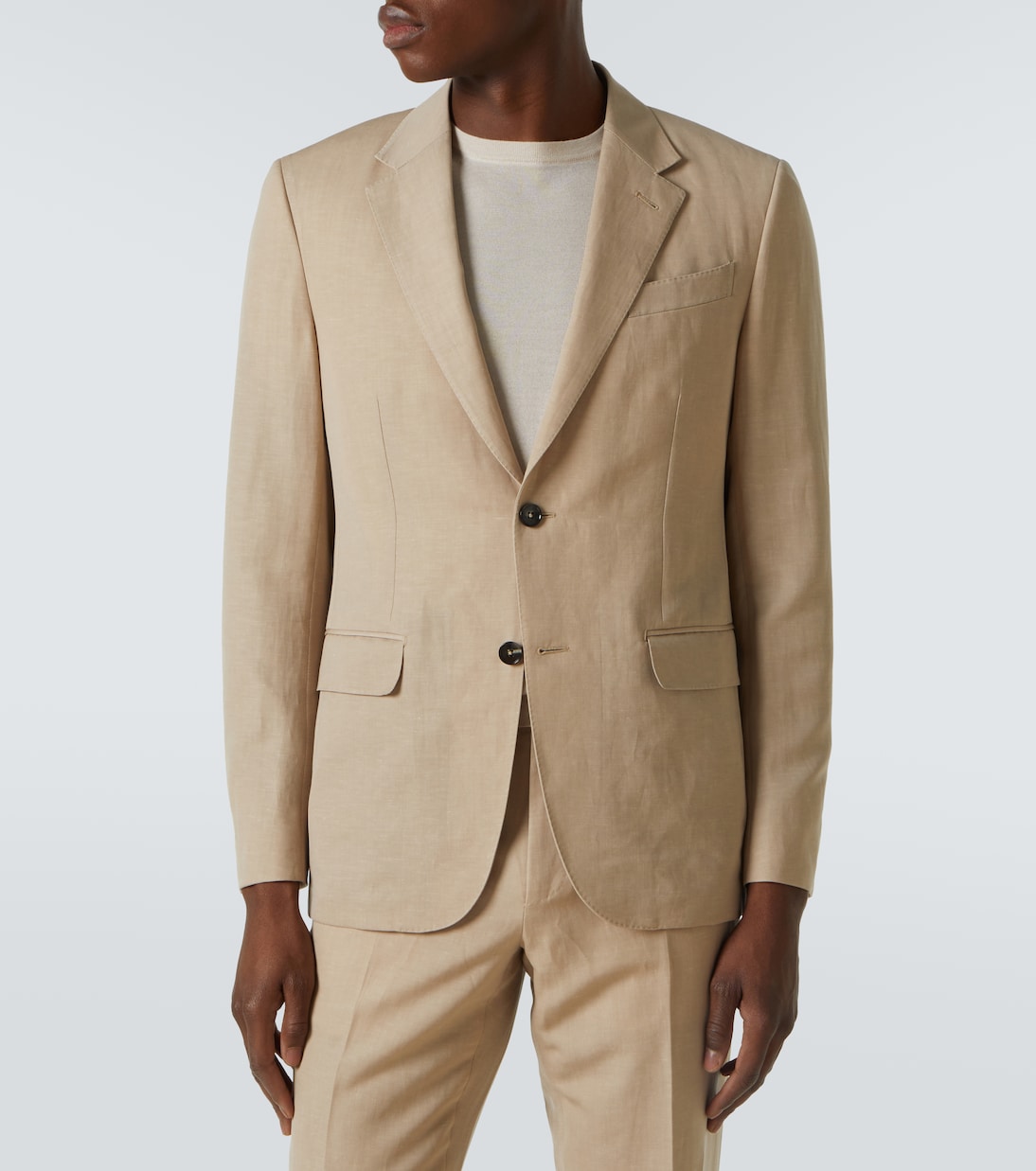 Trofeo wool and linen suit | Zegna
