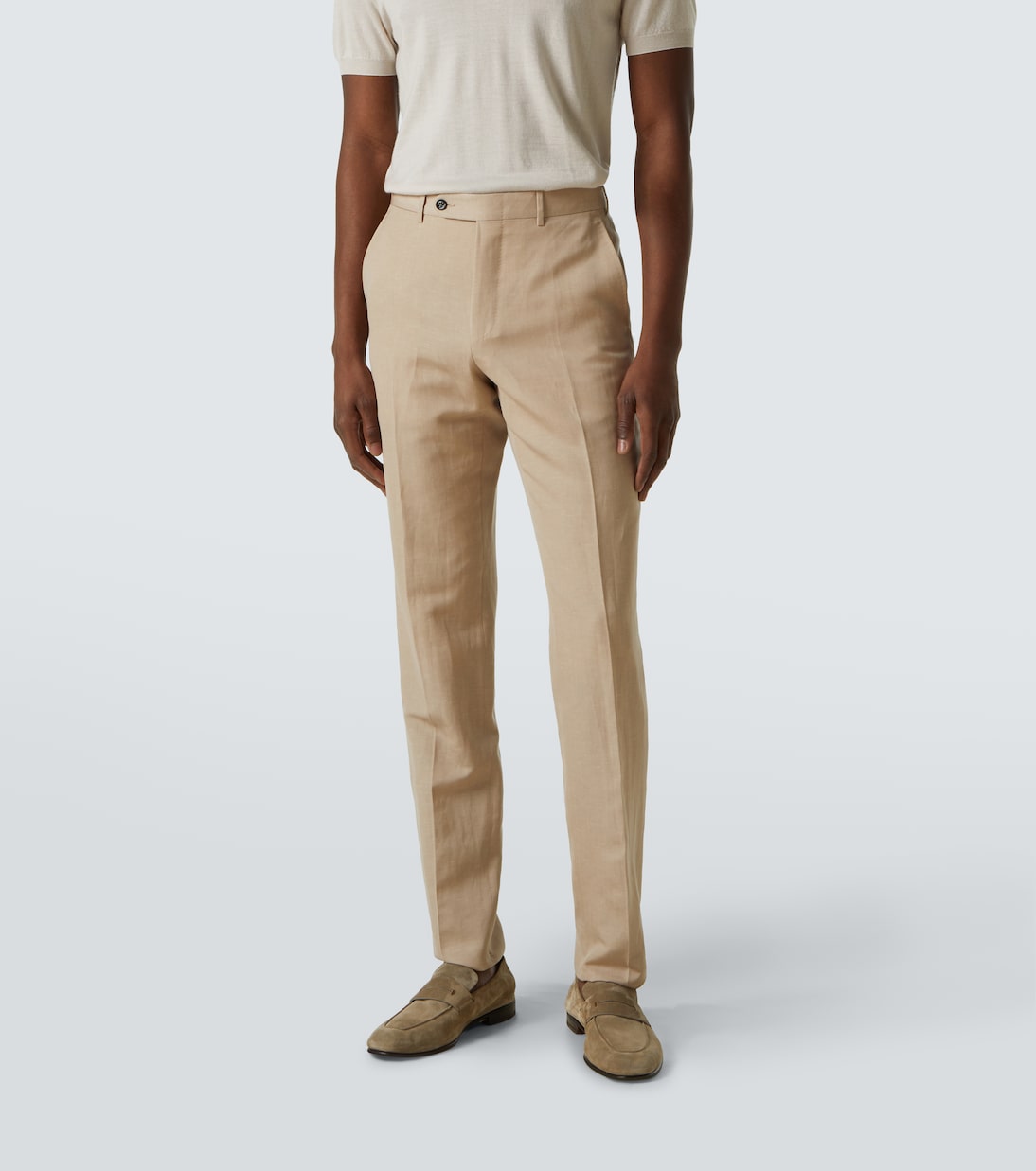 Trofeo wool and linen suit | Zegna