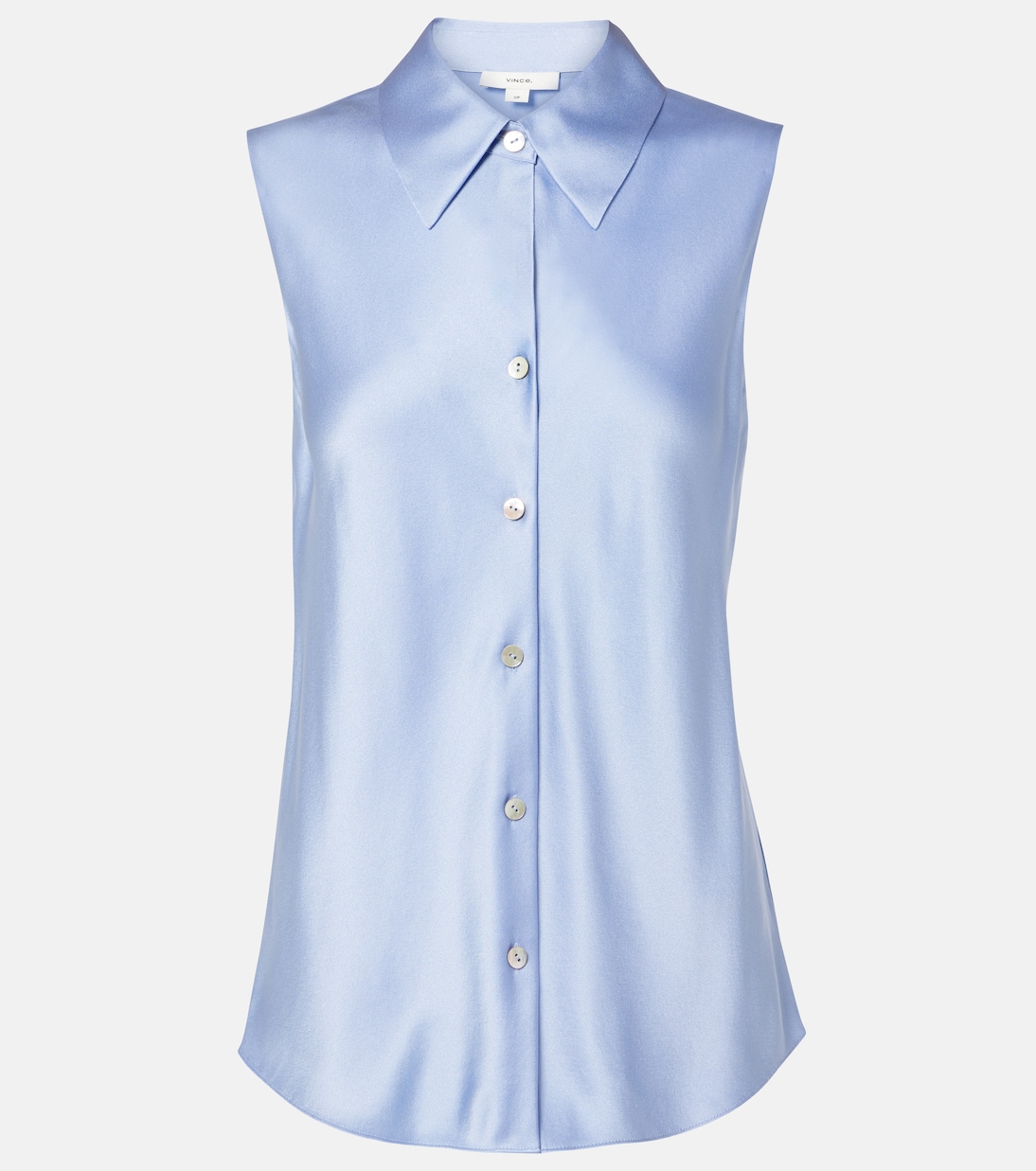 Camicia in raso di seta | Vince