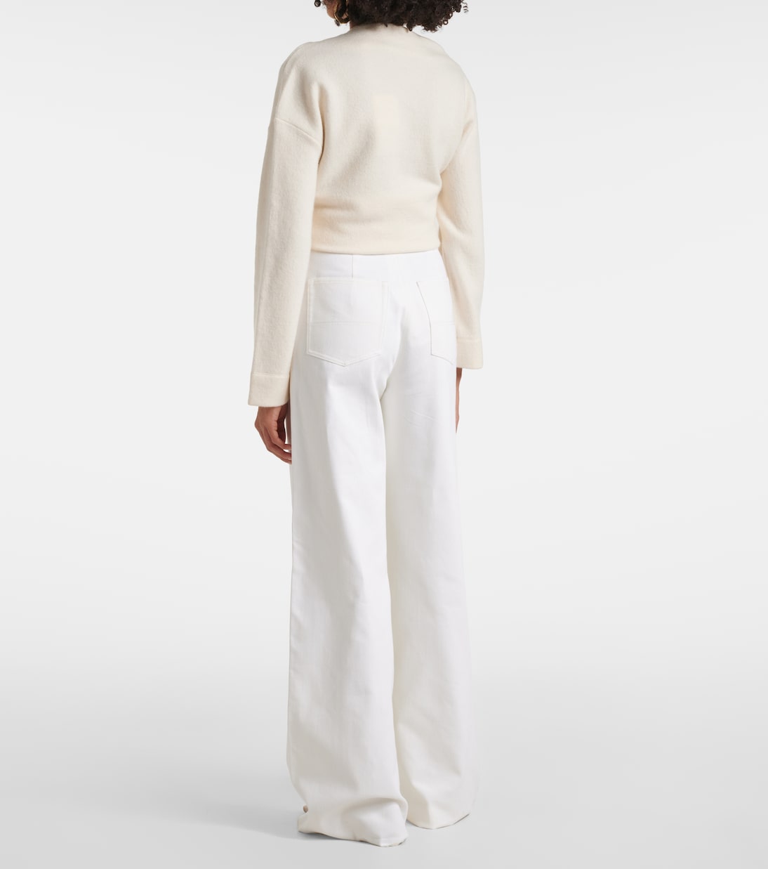 Weite Hose Ruggero aus Baumwolle | Max Mara