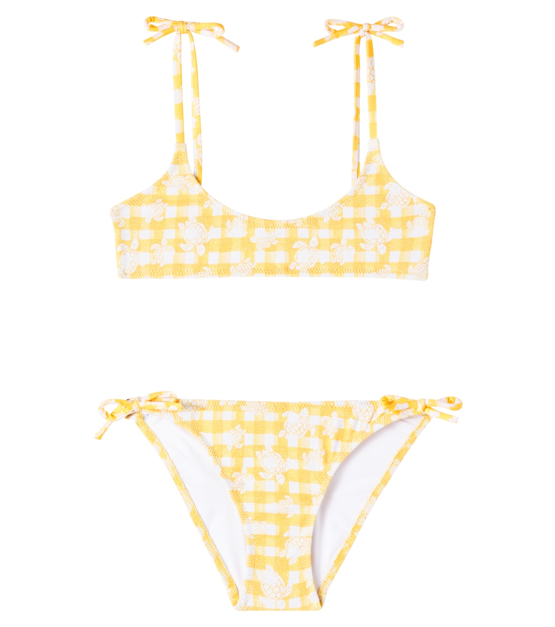 Gwendy checked bikini | Vilebrequin Kids