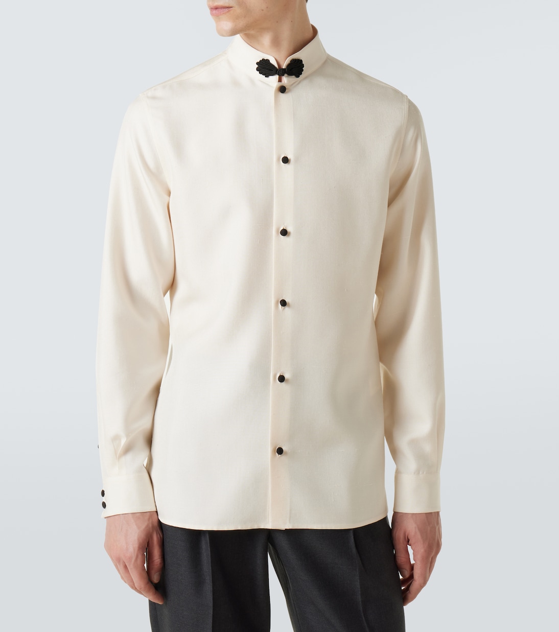 Camicia in shantung di seta | Valentino