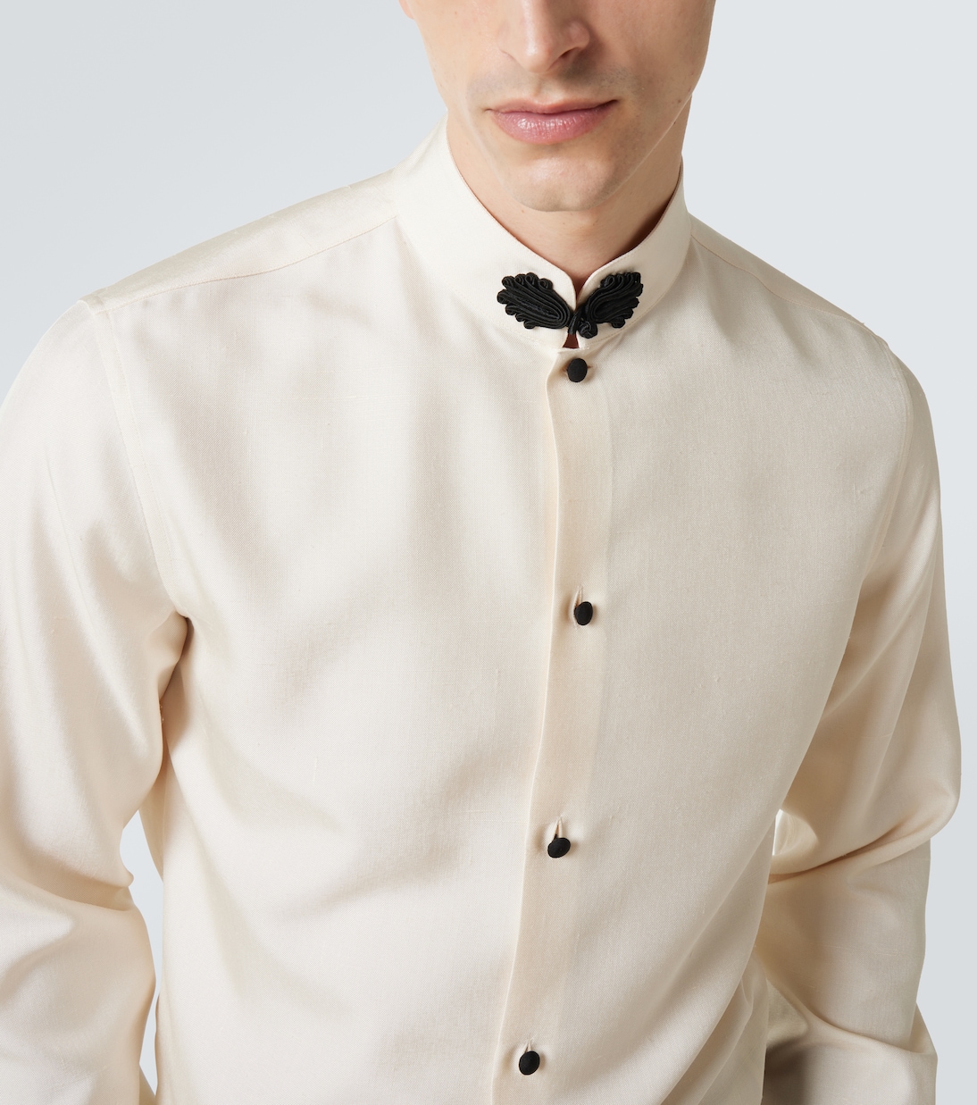 Camicia in shantung di seta | Valentino