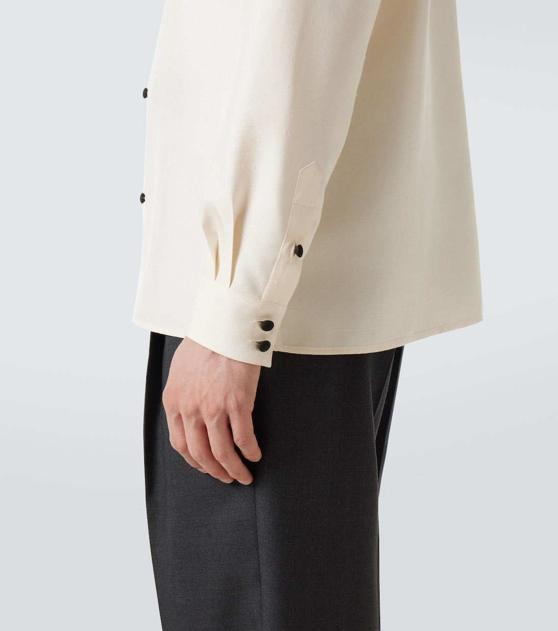 Camicia in shantung di seta | Valentino