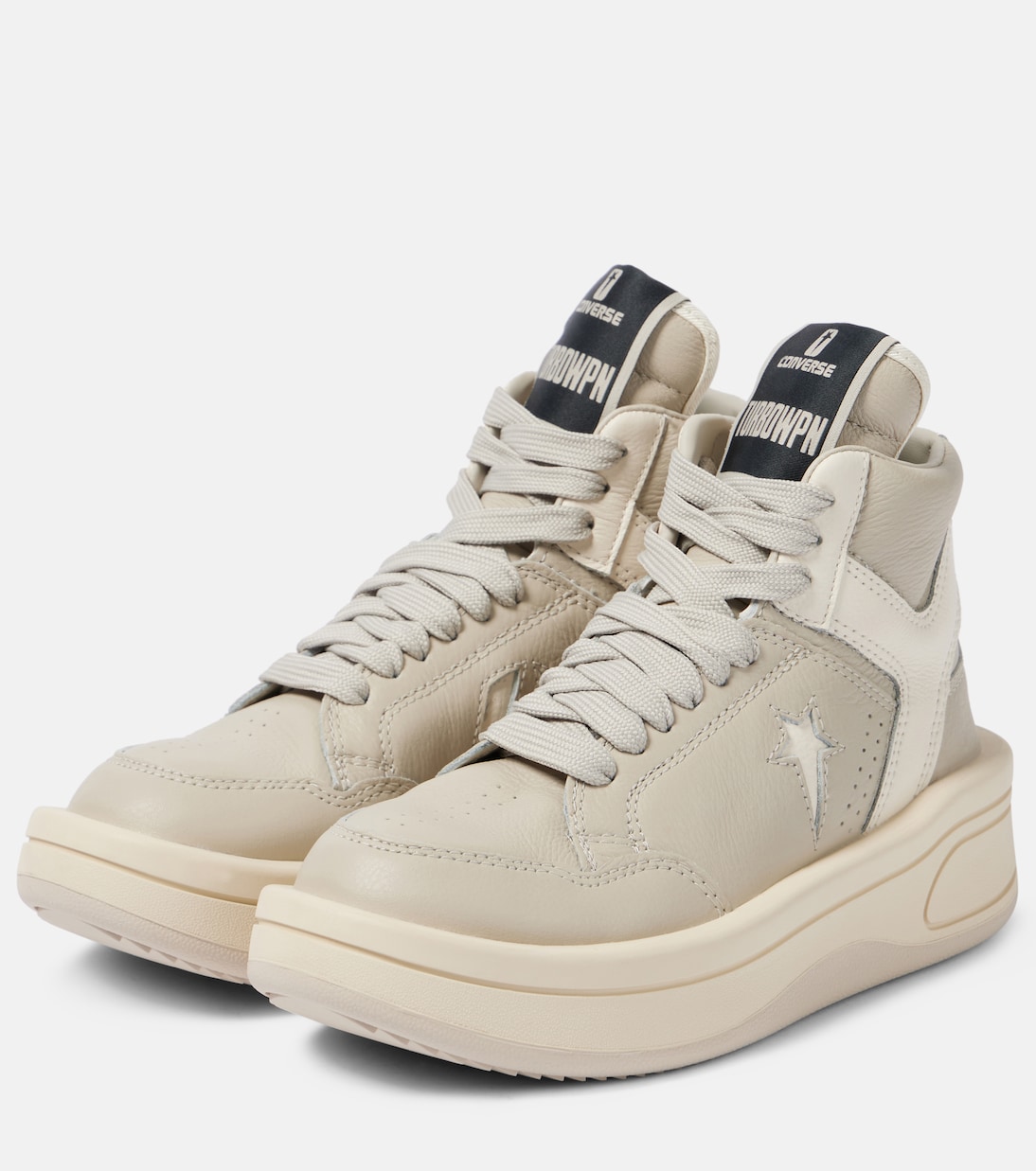 x Converse - Sneakers alte Turbowpn in pelle | Rick Owens