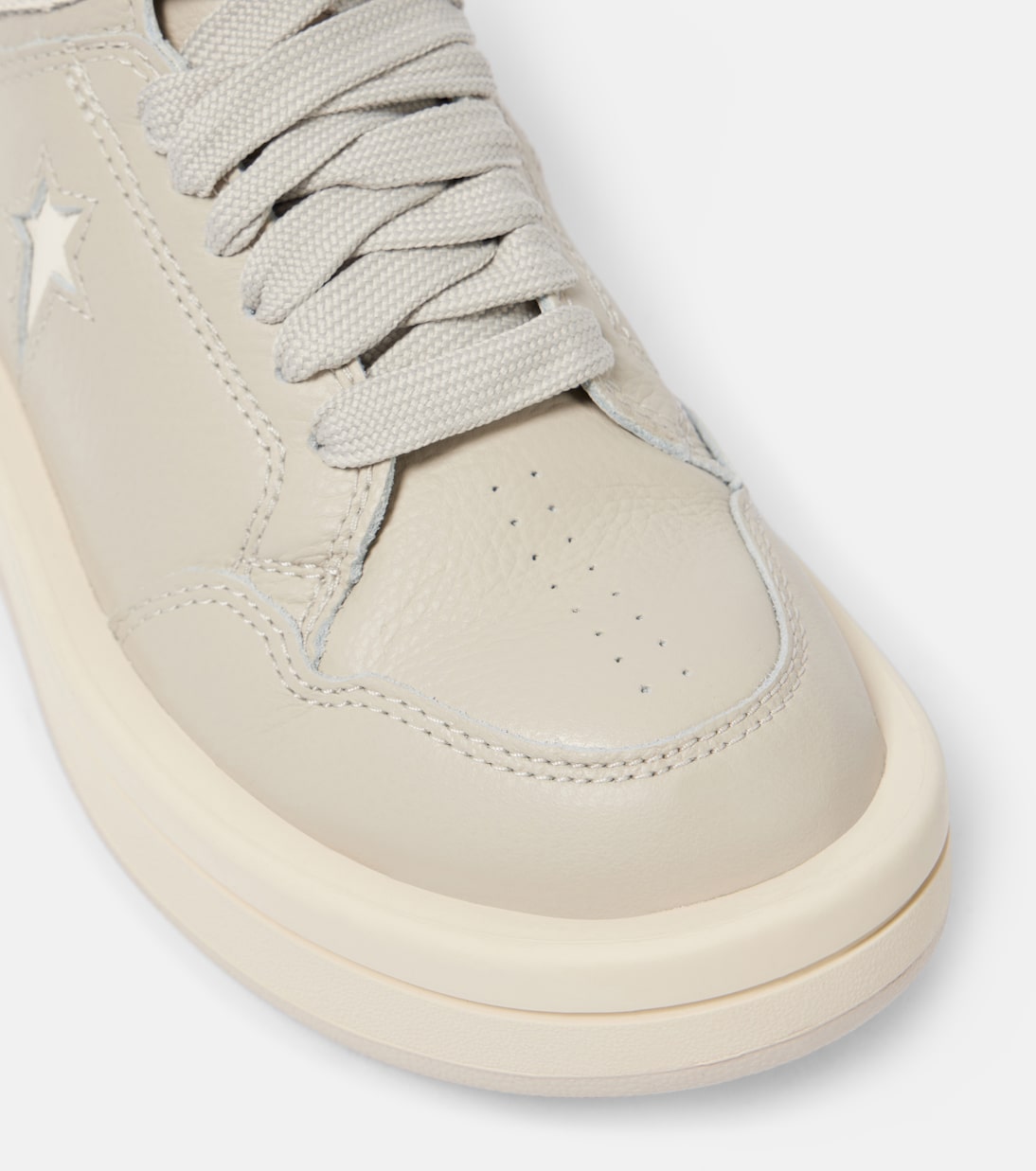 x Converse - Sneakers alte Turbowpn in pelle | Rick Owens