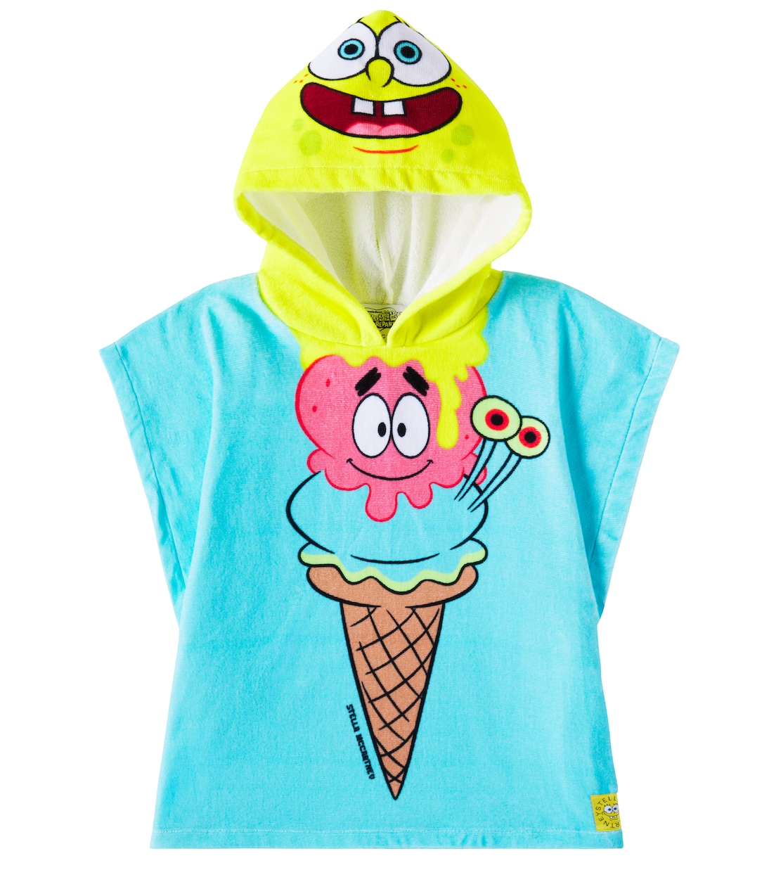 x SpongeBob SquarePants terry bathrobe | Stella McCartney Kids