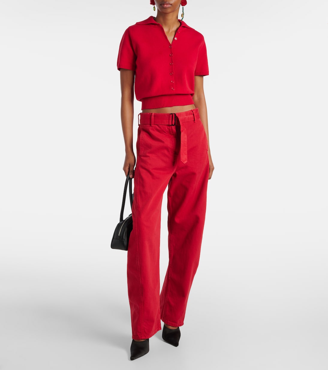 Jean barrel à taille mi-haute | Magda Butrym
