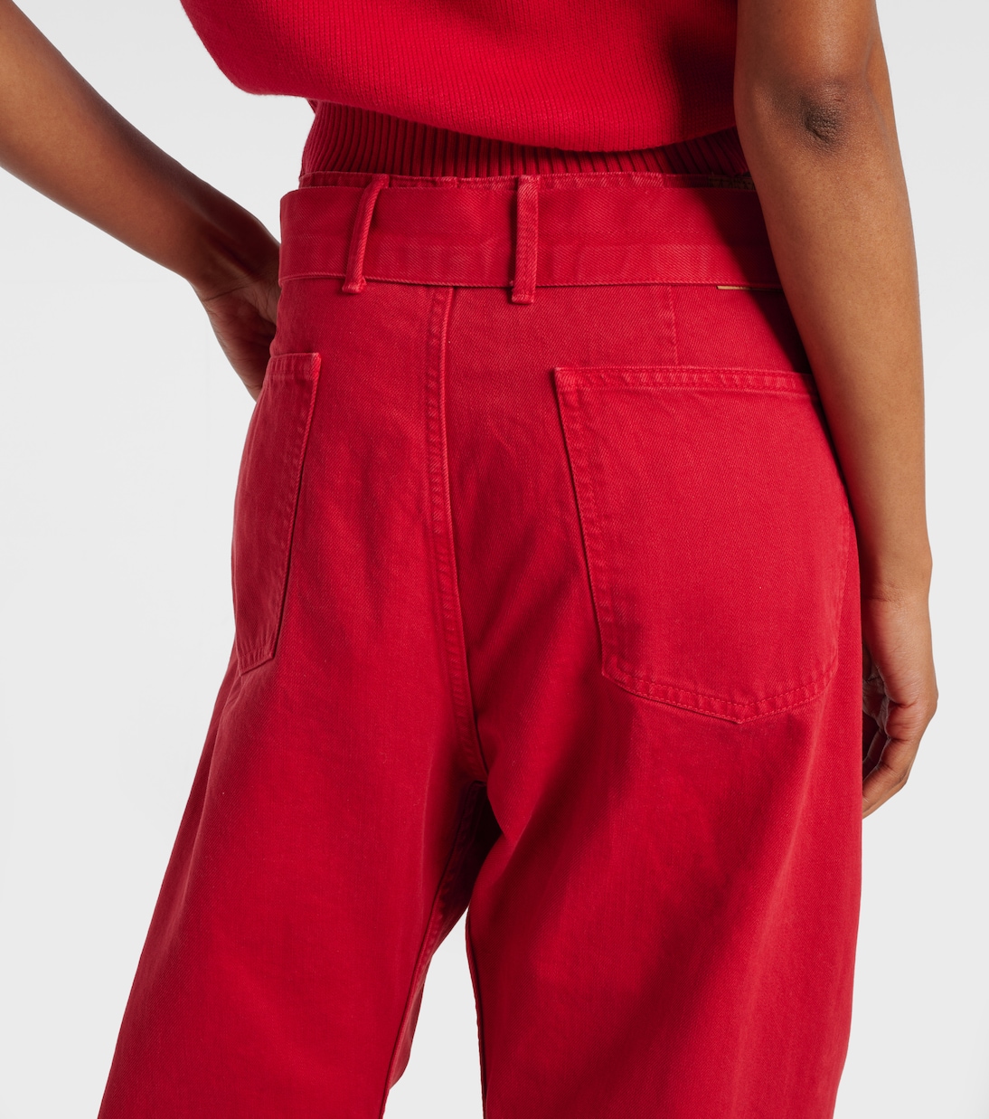 Jean barrel à taille mi-haute | Magda Butrym