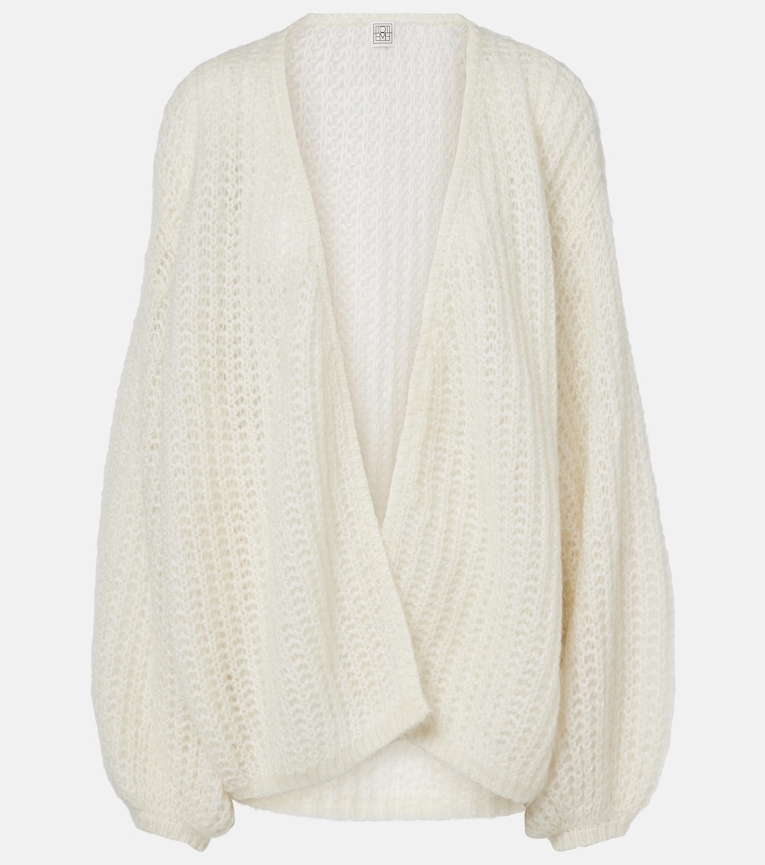 Cardigan in misto mohair | Toteme