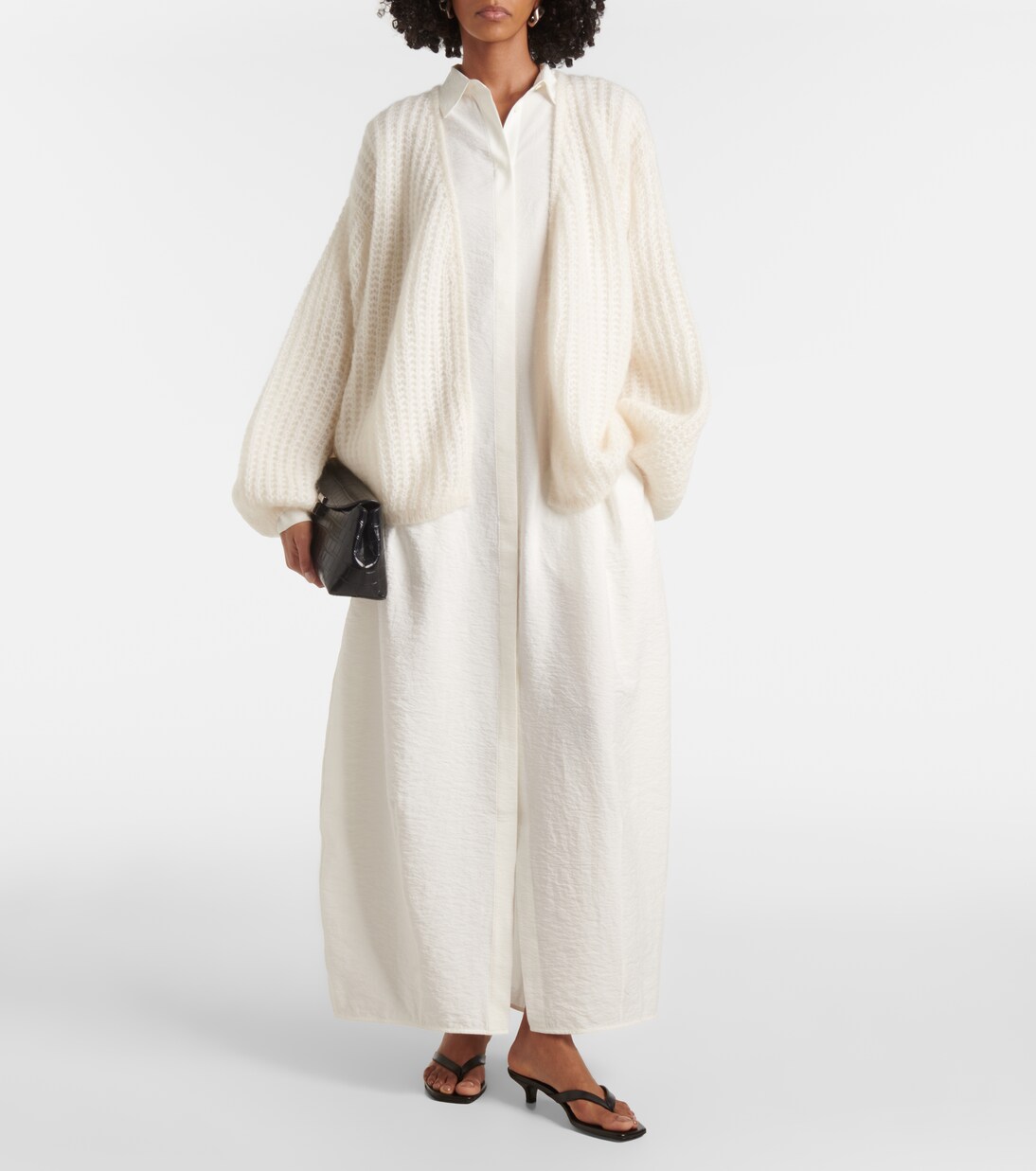 Cardigan in misto mohair | Toteme