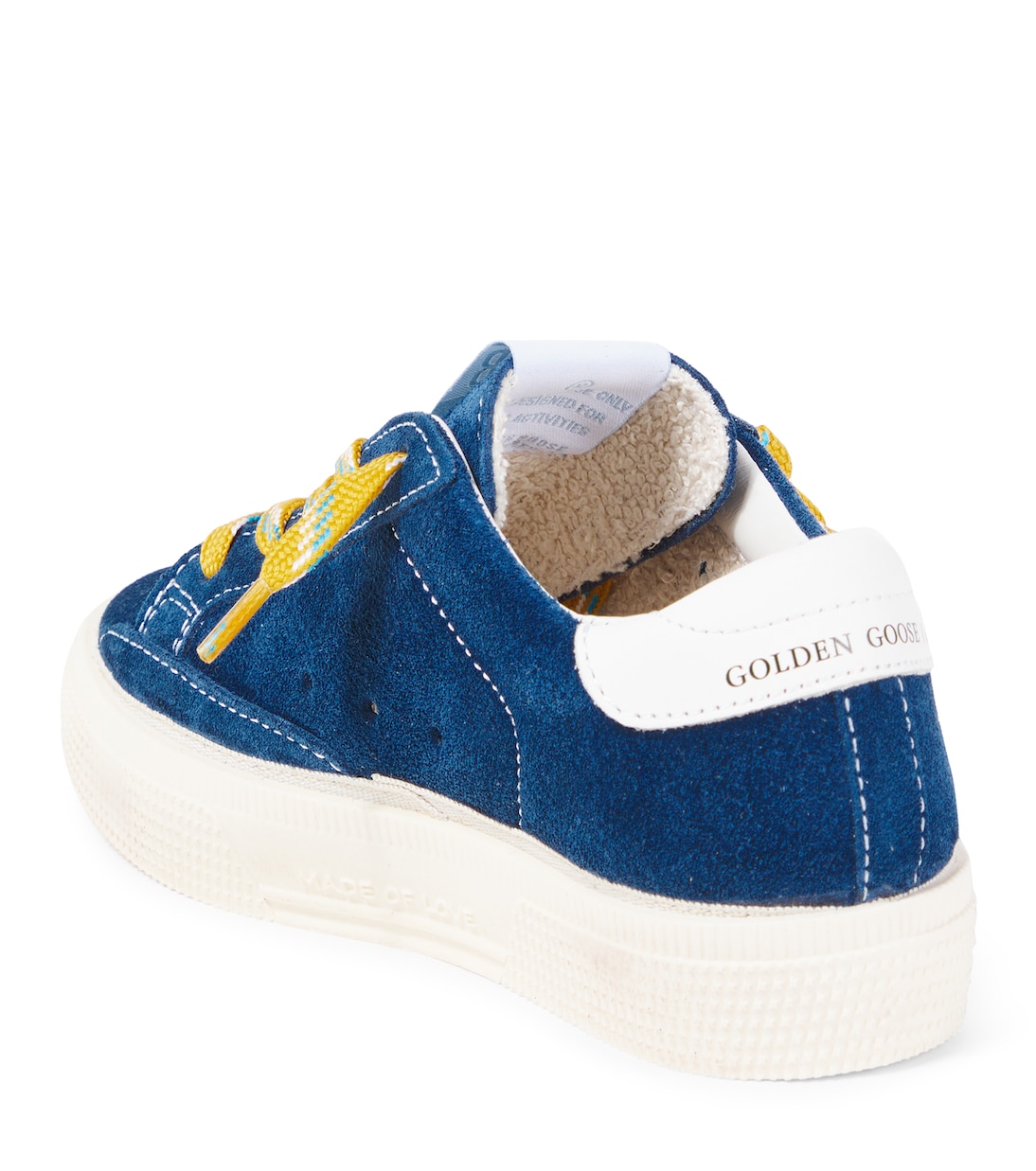 May leather and suede sneakers | Golden Goose Kids