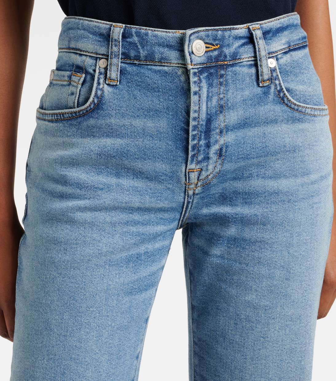 Jeans regular Calie a vita media | 7 For All Mankind