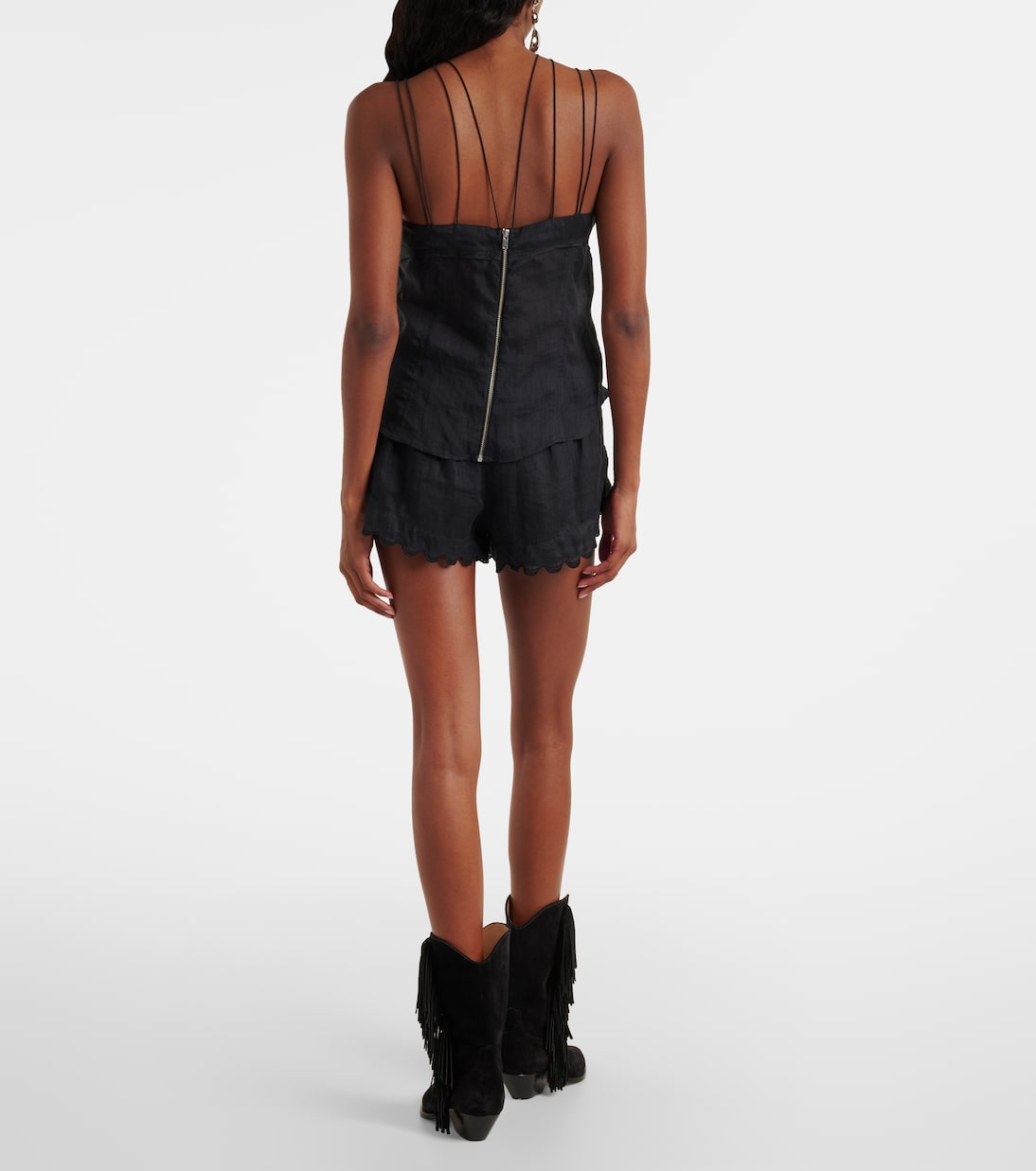 Leana broderie anglaise ramie camisole | Isabel Marant