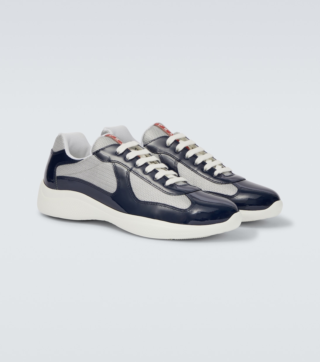 Sneakers aus Lackleder | Prada