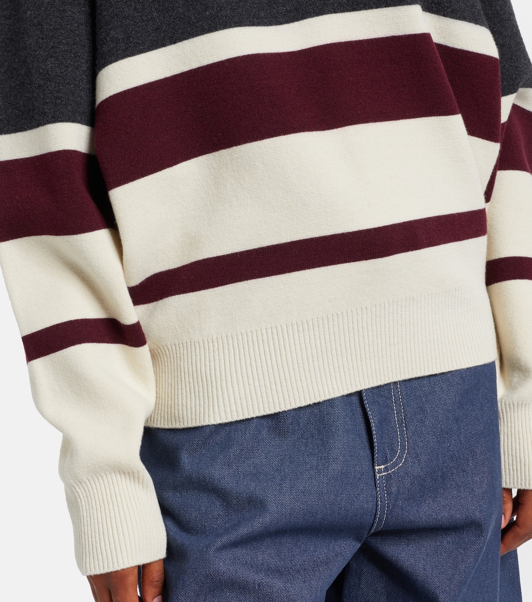 Wool and cashmere polo sweater | Róhe