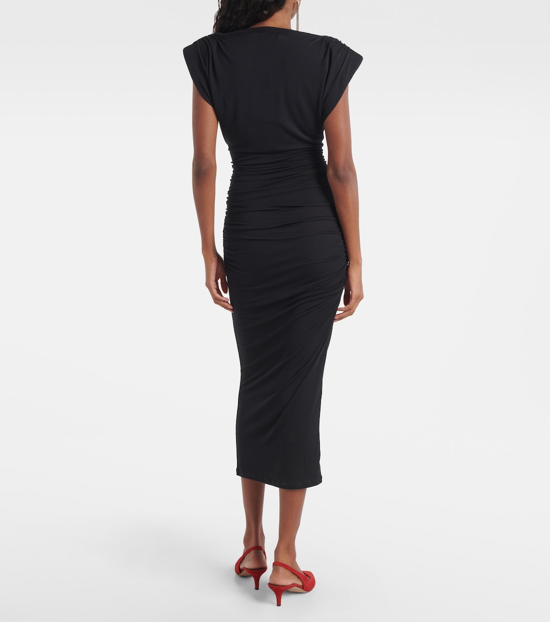 Donna draped jersey midi dress | Marant Etoile