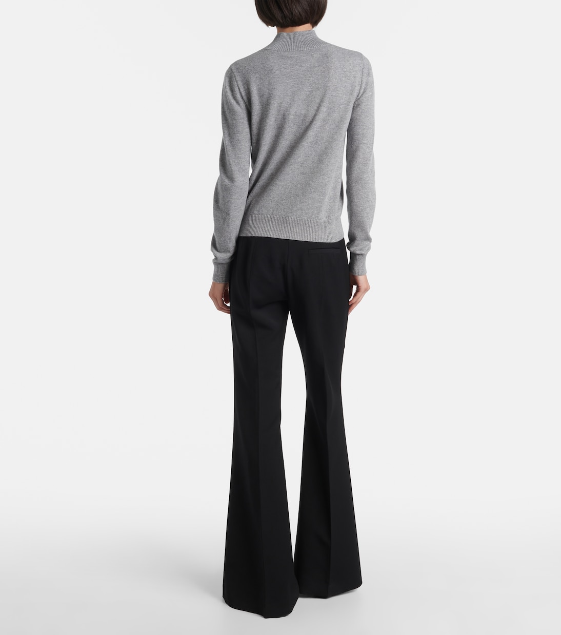 Scarf-detail cashmere sweater | Oscar de la Renta