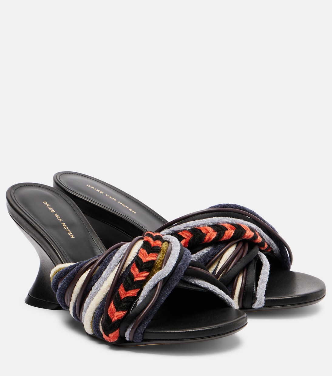 75 braided wedge mules | Dries Van Noten