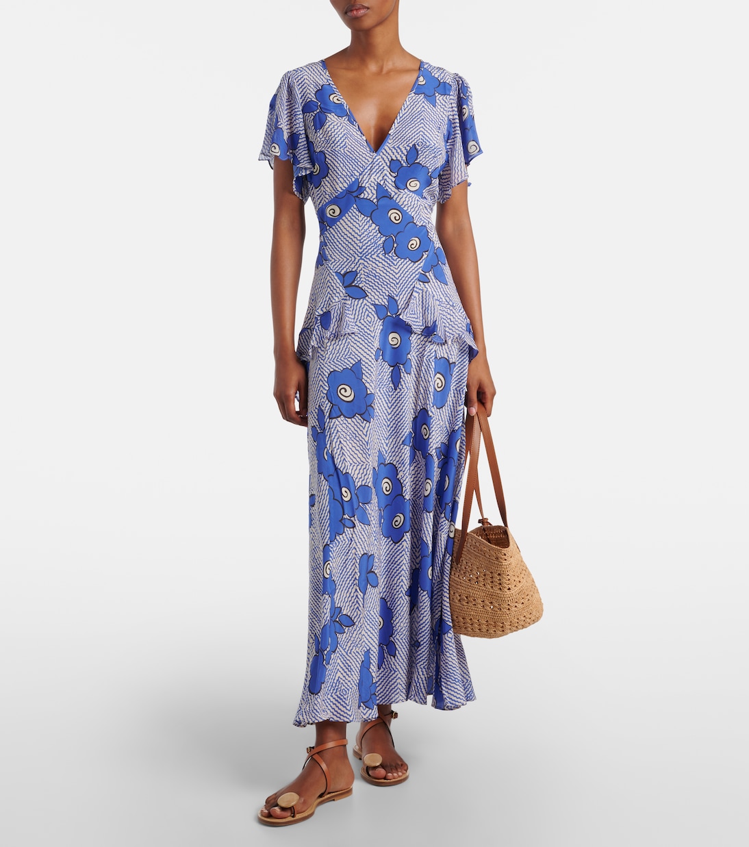 Maxikleid Evie aus Seide | Rixo