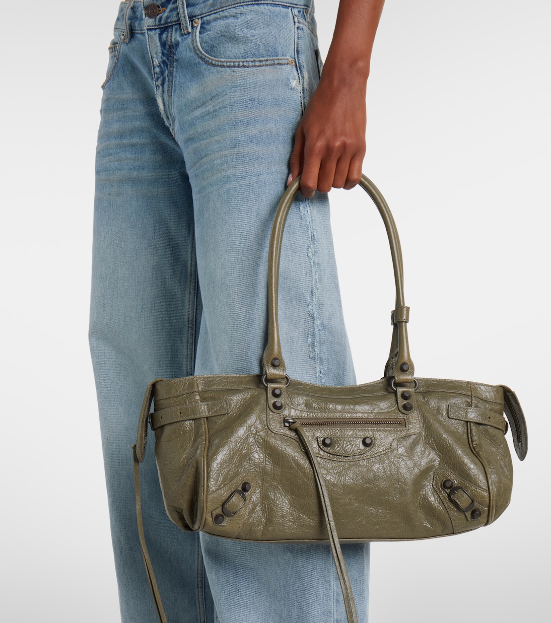Tote Bag Le City East-West aus Leder | Balenciaga