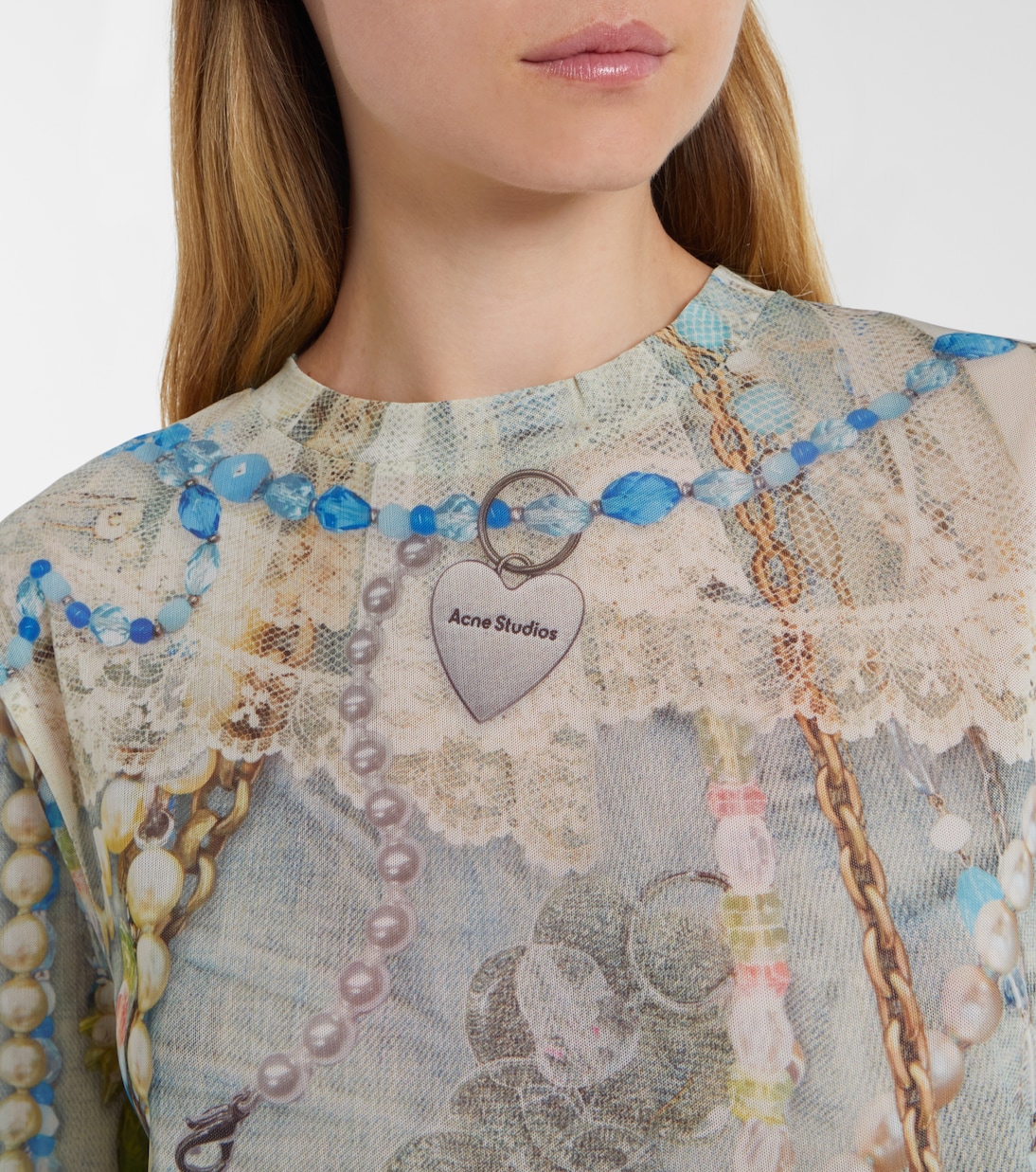 Elway printed jersey T-shirt  | Acne Studios
