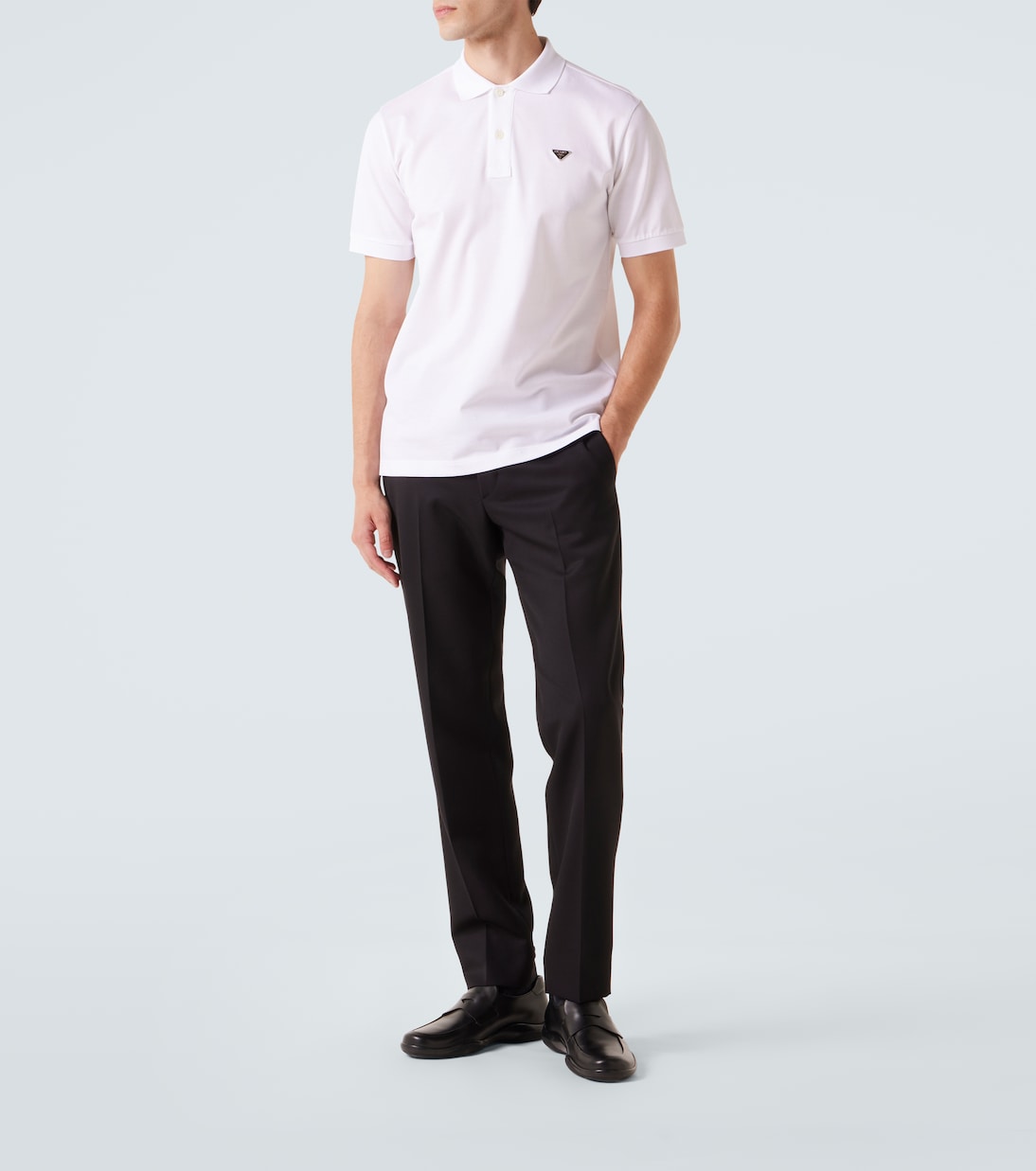 Polohemd aus Baumwolle | Prada
