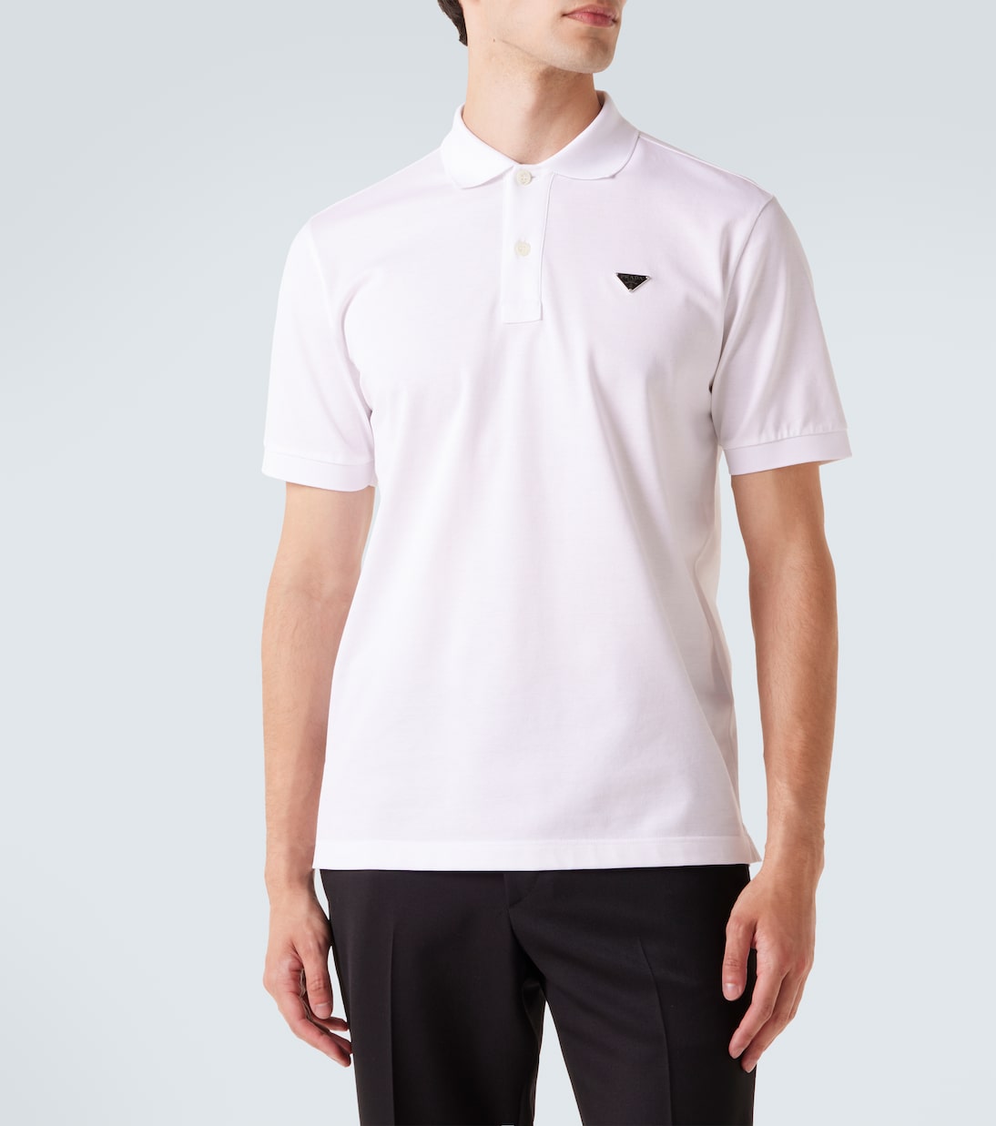 Polohemd aus Baumwolle | Prada