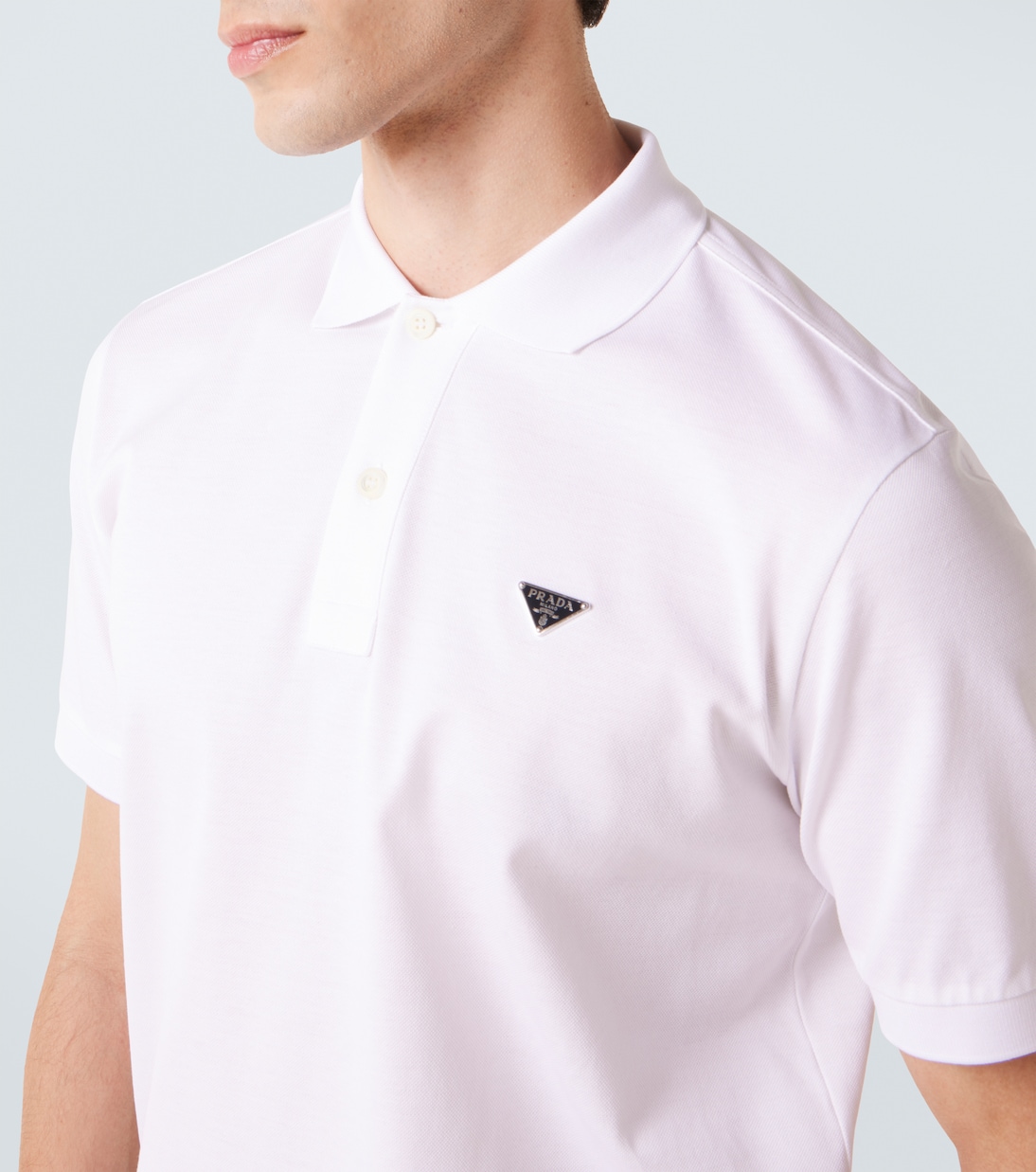Polohemd aus Baumwolle | Prada