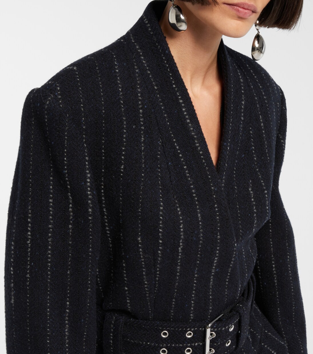 Blazer gessato Fyma in lana vergine  | Isabel Marant