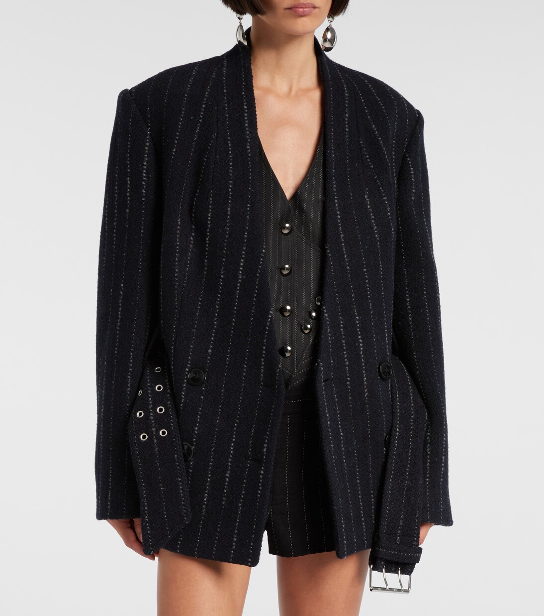 Blazer gessato Fyma in lana vergine  | Isabel Marant