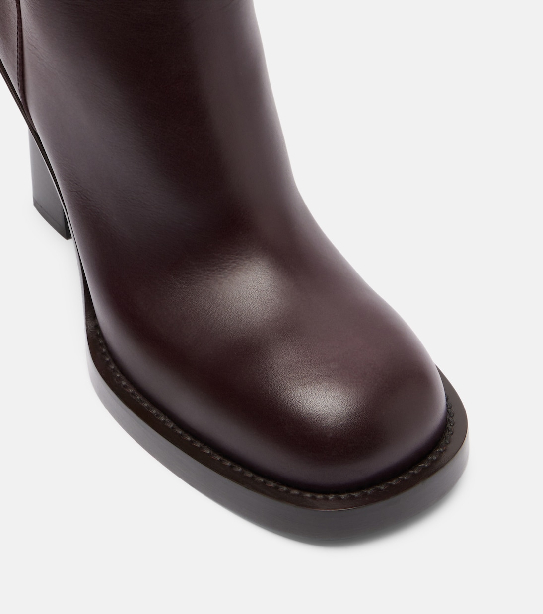 Cavalier 85 leather knee-high boots | Burberry