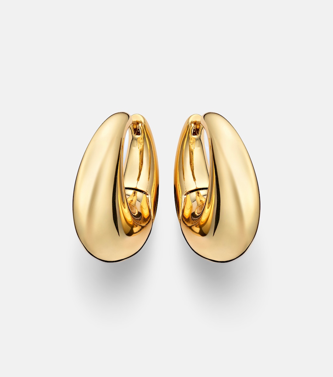 Dylan Mini gold-plated hoop earrings | Jennifer Fisher