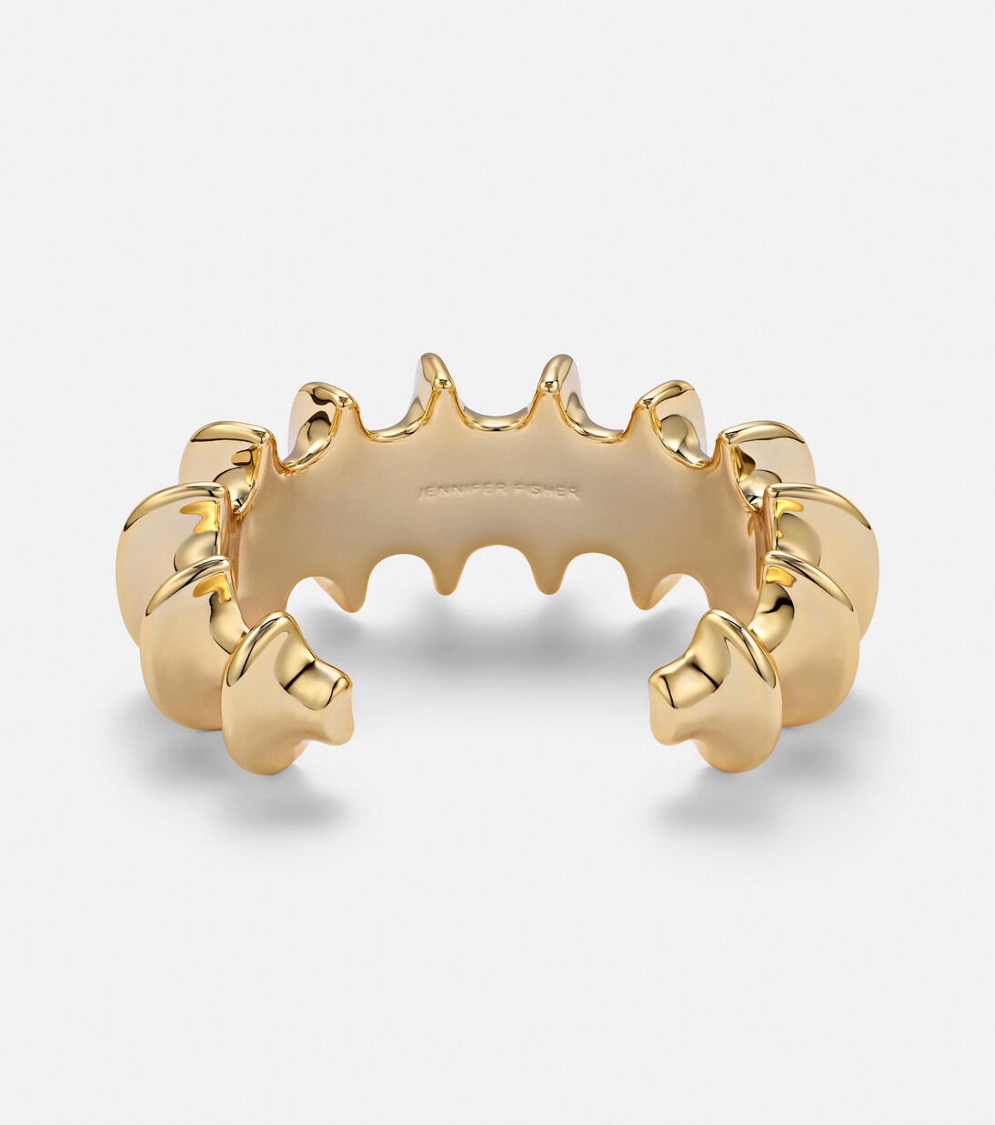 Murphy gold-plated cuff bracelet | Jennifer Fisher