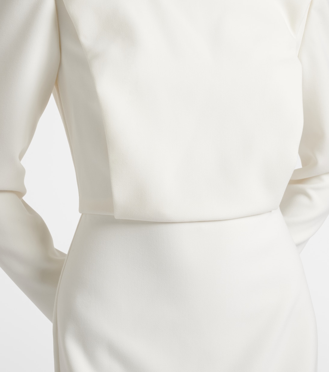 Crêpe midi dress | Roland Mouret
