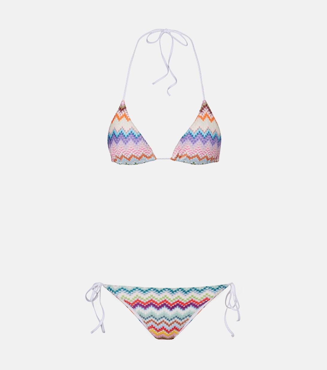 Zig Zag lamé bikini | Missoni