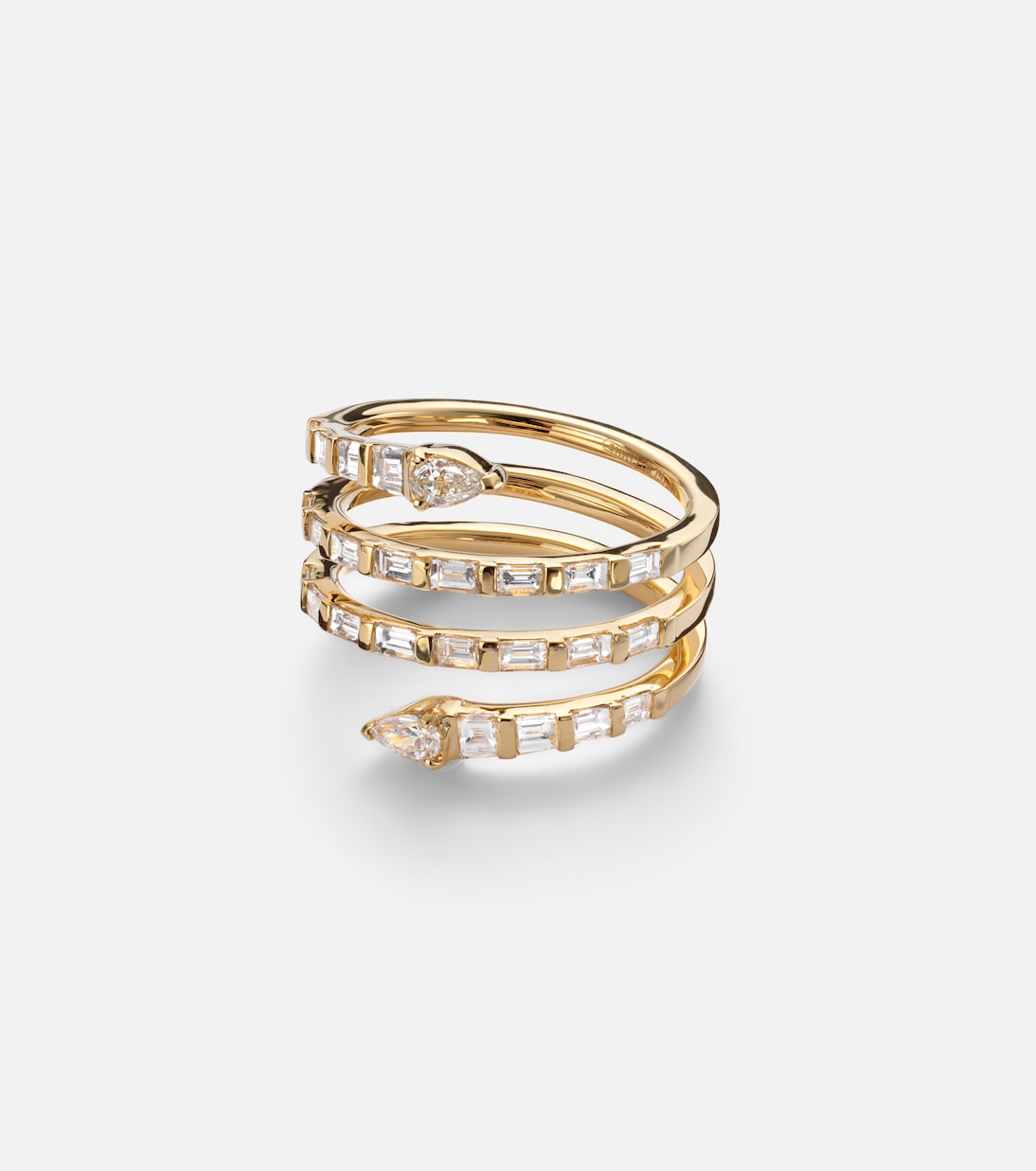 18kt gold ring with diamonds | Shay Jewelry